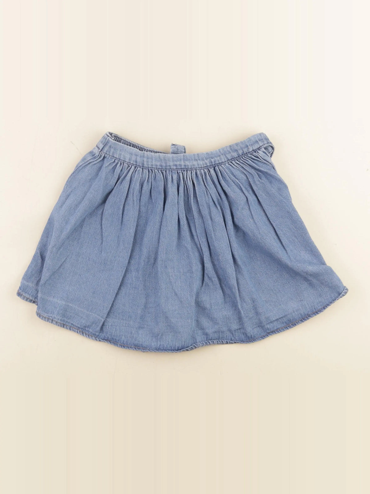 Vertbaudet - jupe short bleu - 9 ans
