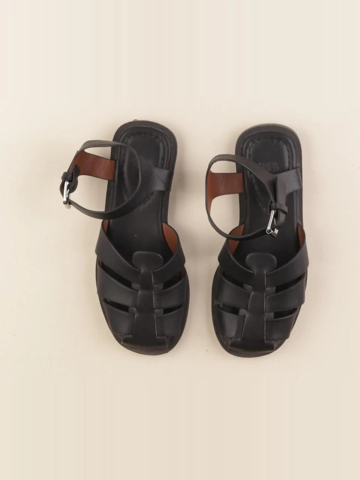 Zara - sandales bleu - pointure 32