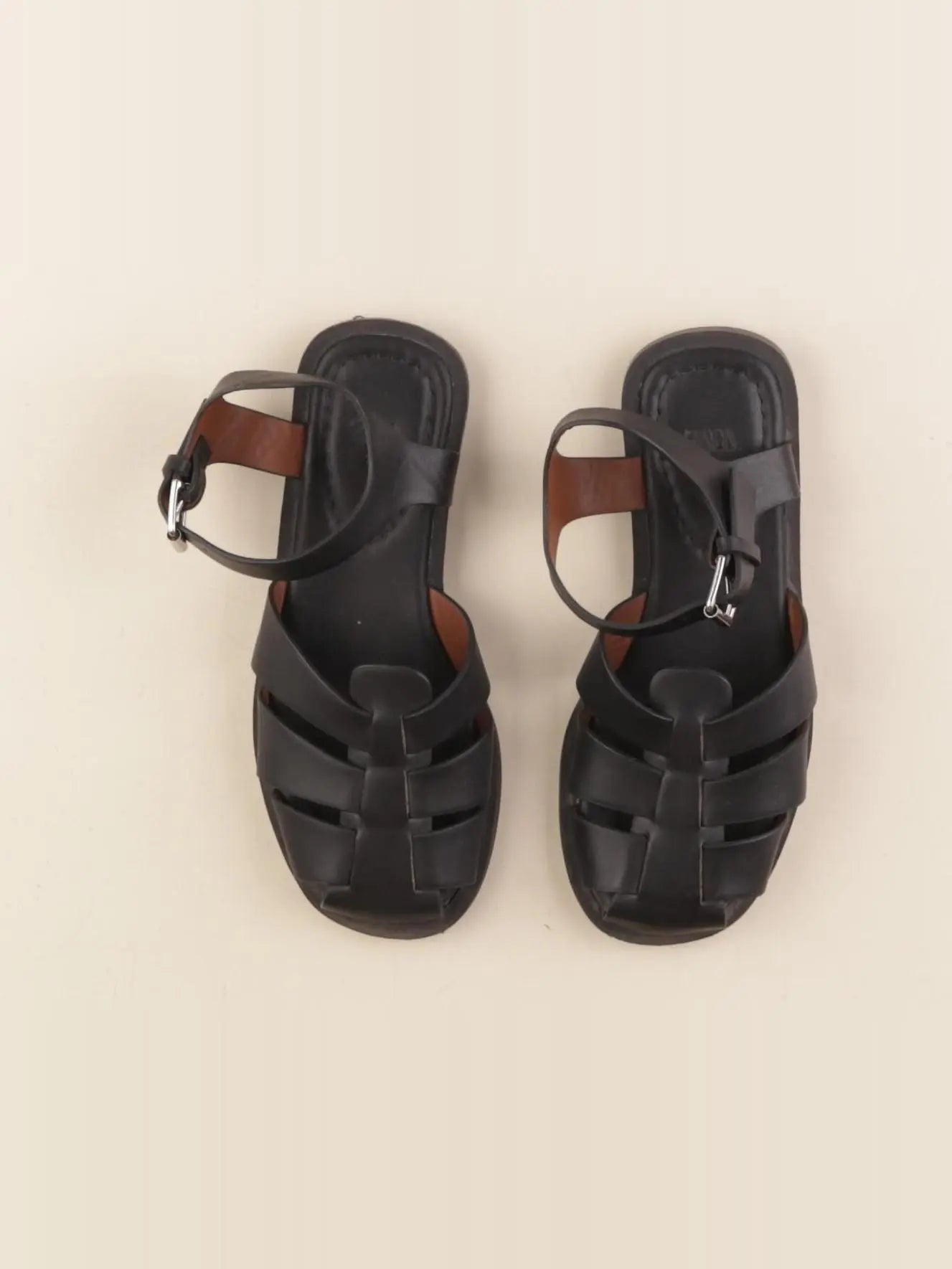 Zara - sandales bleu - pointure 32