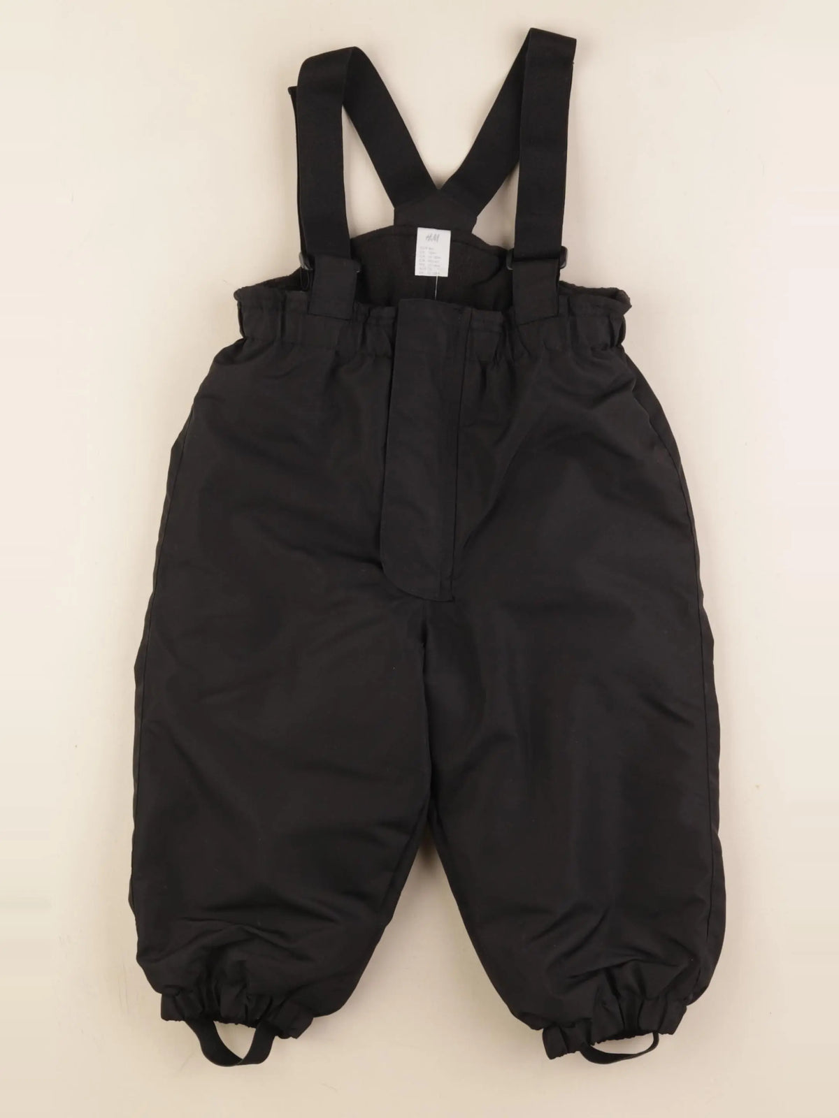 H&M - combinaison de ski noir - 12/18 mois