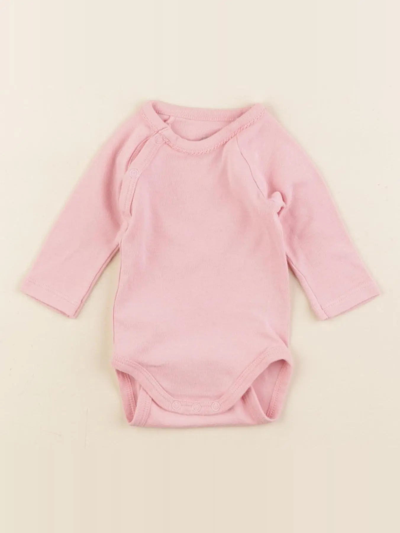 Petit Bateau - body rose - 1 mois