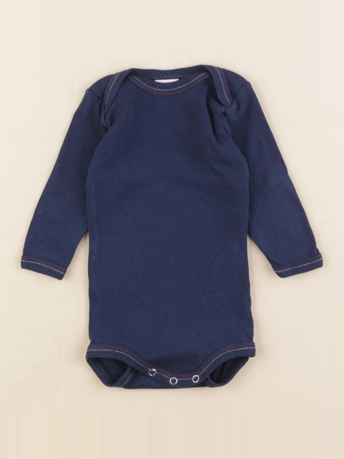 Petit Bateau - body bleu - 3 mois