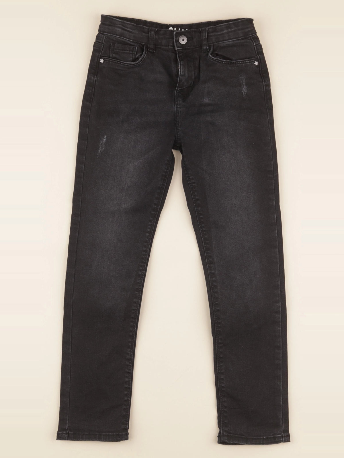 Vertbaudet - jean noir - 8 ans