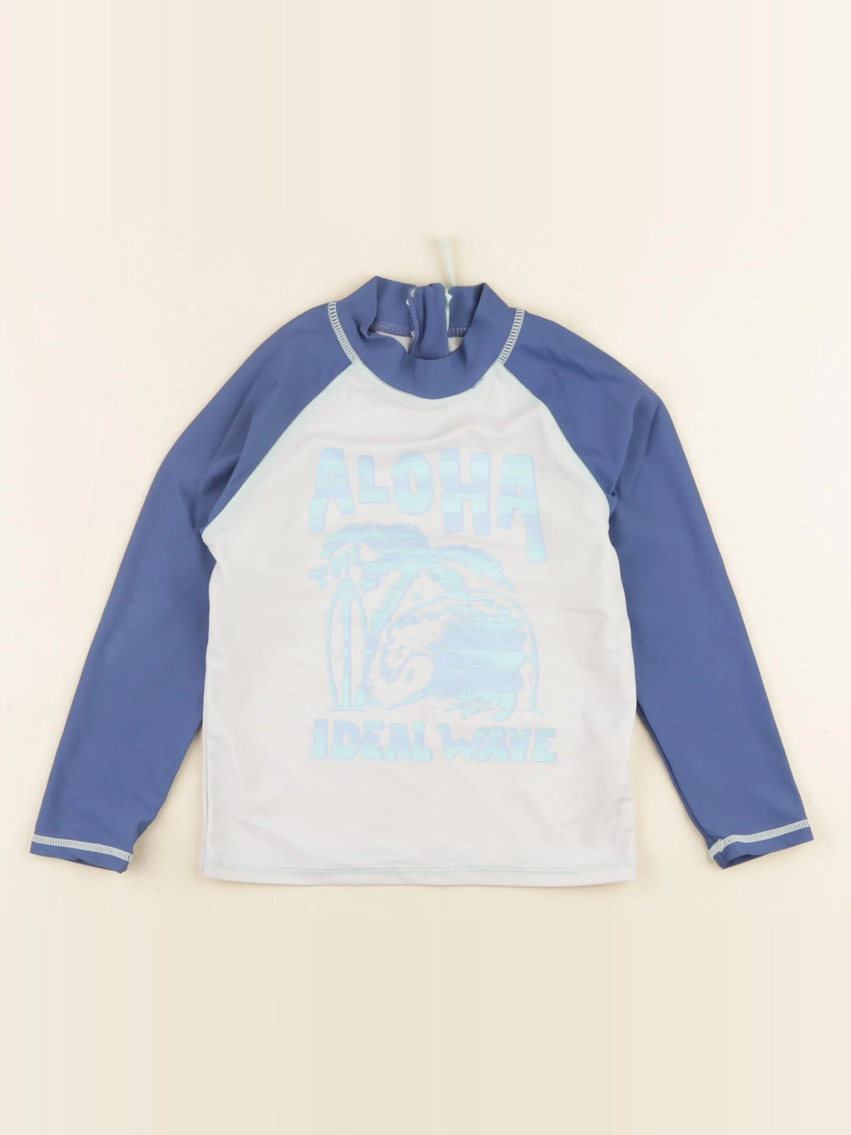 Vertbaudet - tee-shirt de bain bleu - 5 ans