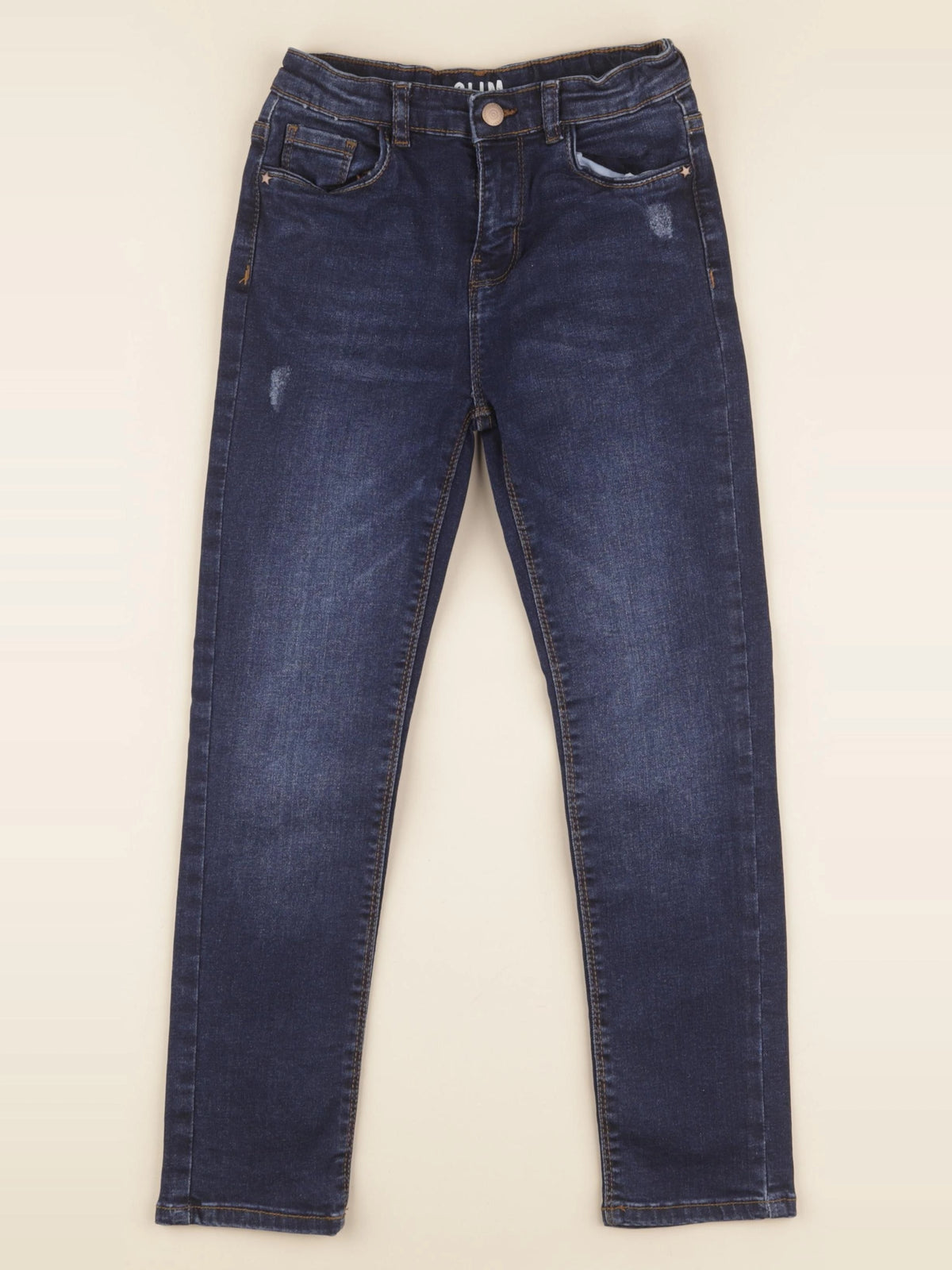 Vertbaudet - jean bleu - 8 ans