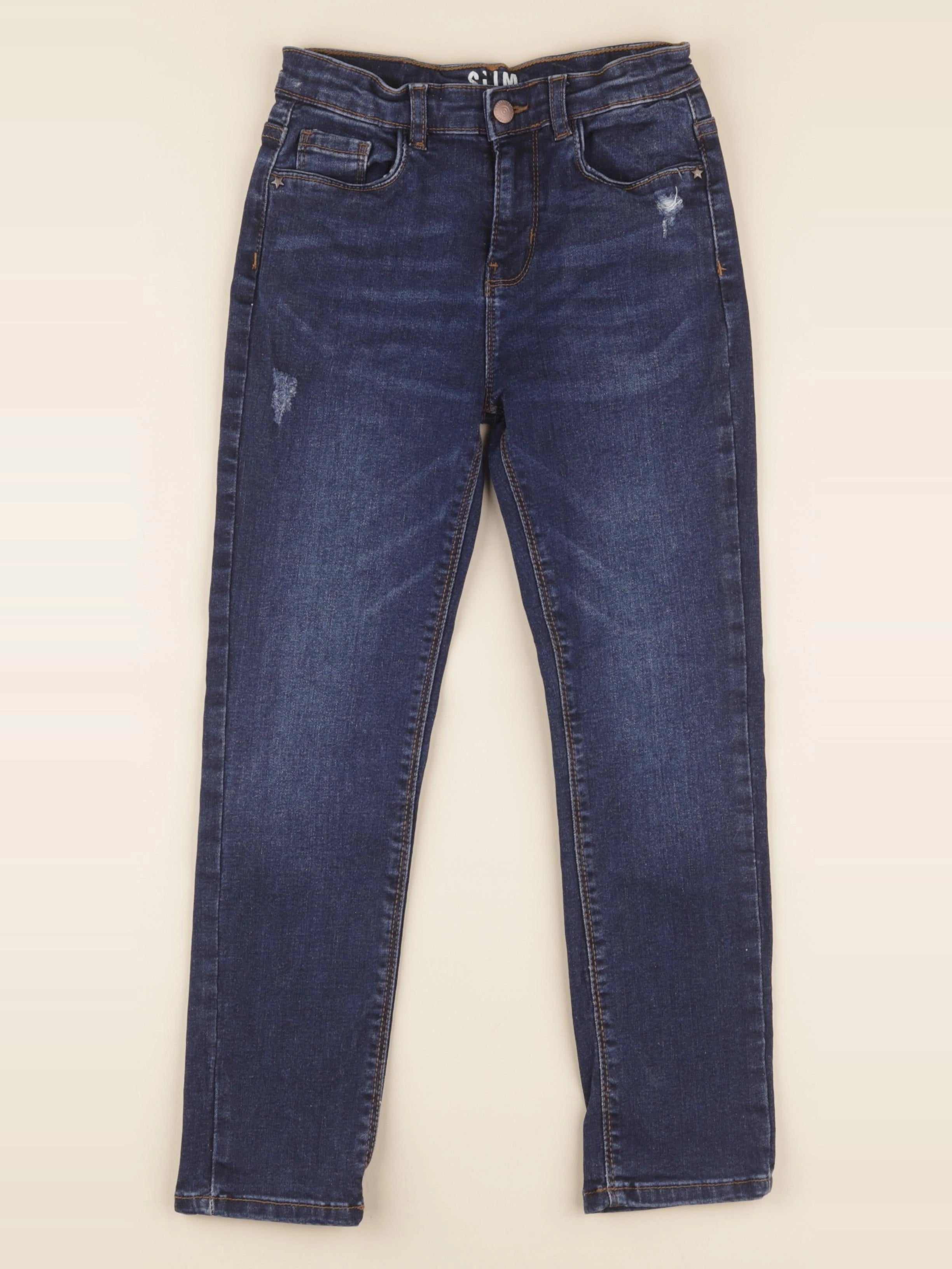 Vertbaudet - jean bleu - 8 ans
