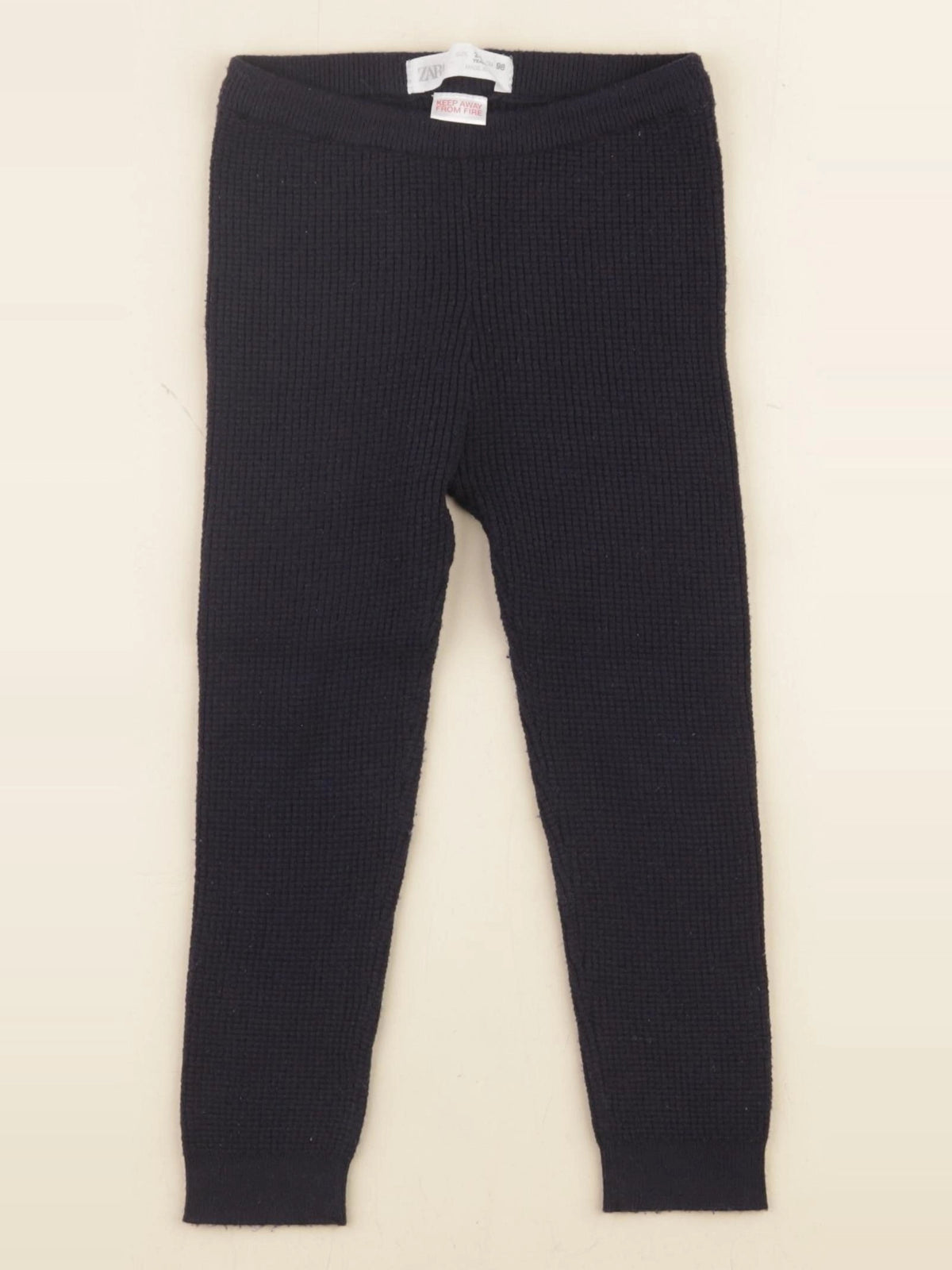 Zara - legging bleu - 2/3 ans