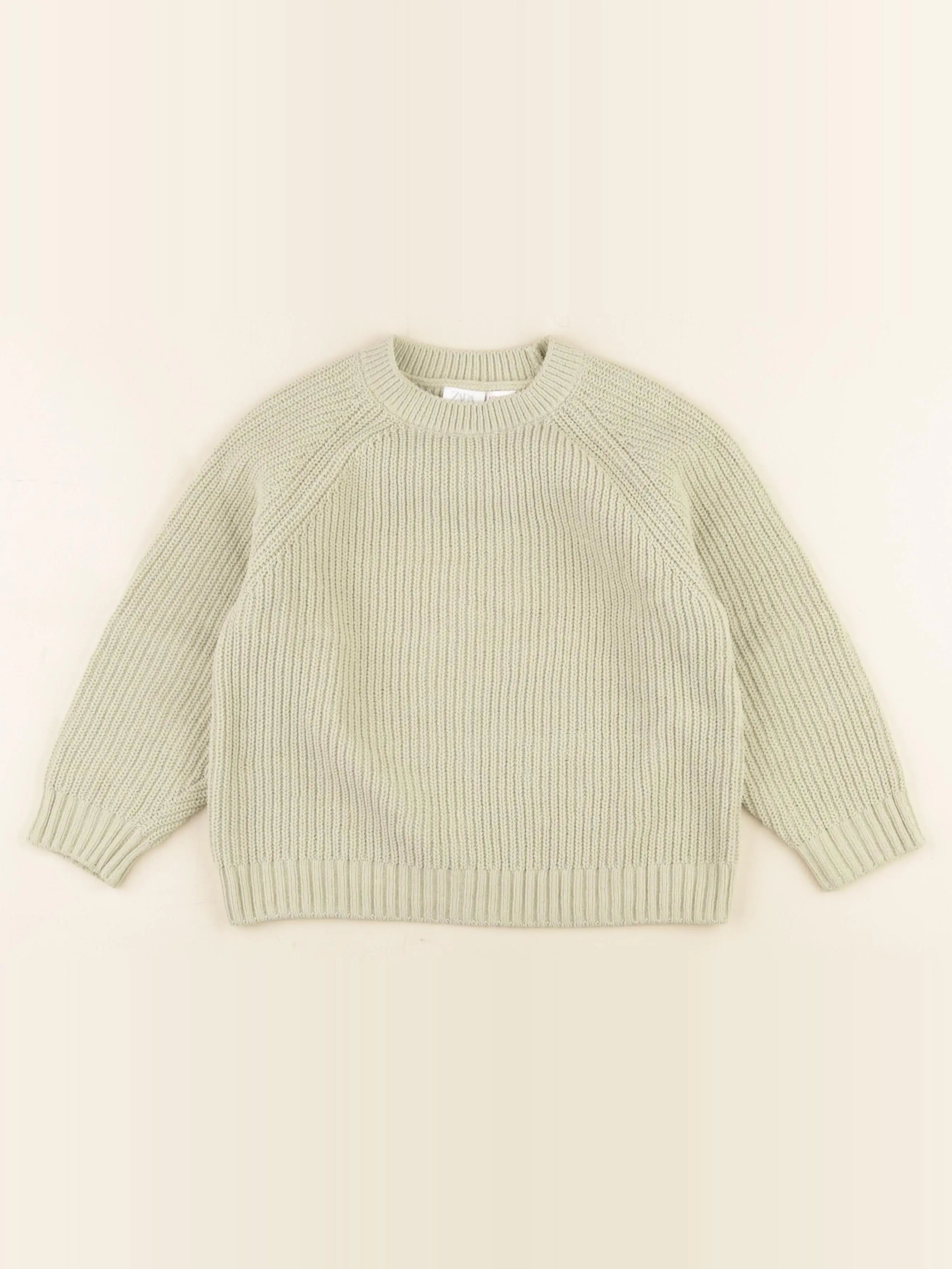 Zara - pull vert - 6 ans