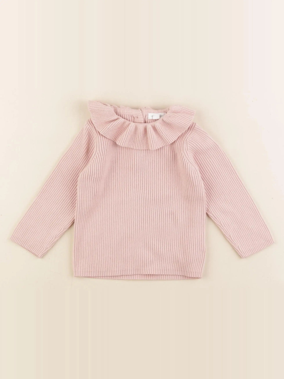 Vertbaudet - pull rose - 12 mois