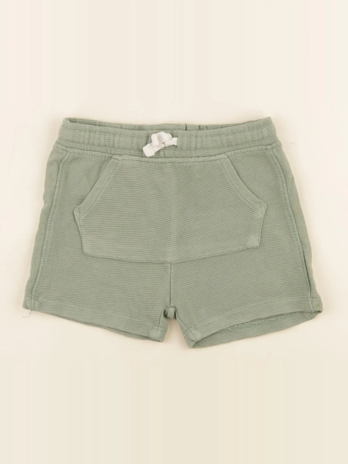 Zara - short vert - 12/18 mois
