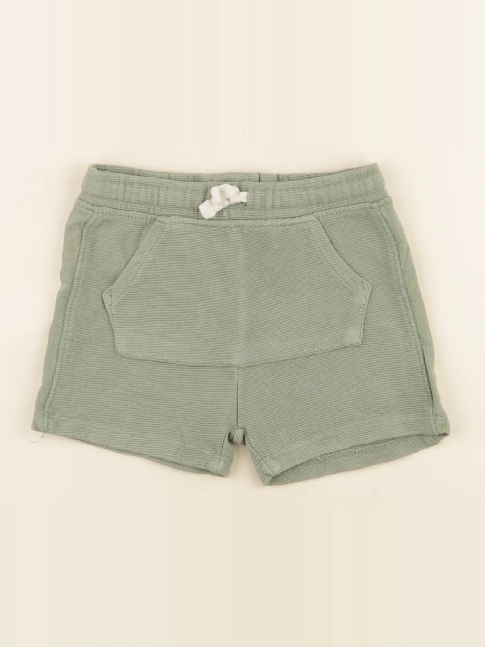 Zara - short vert - 12/18 mois