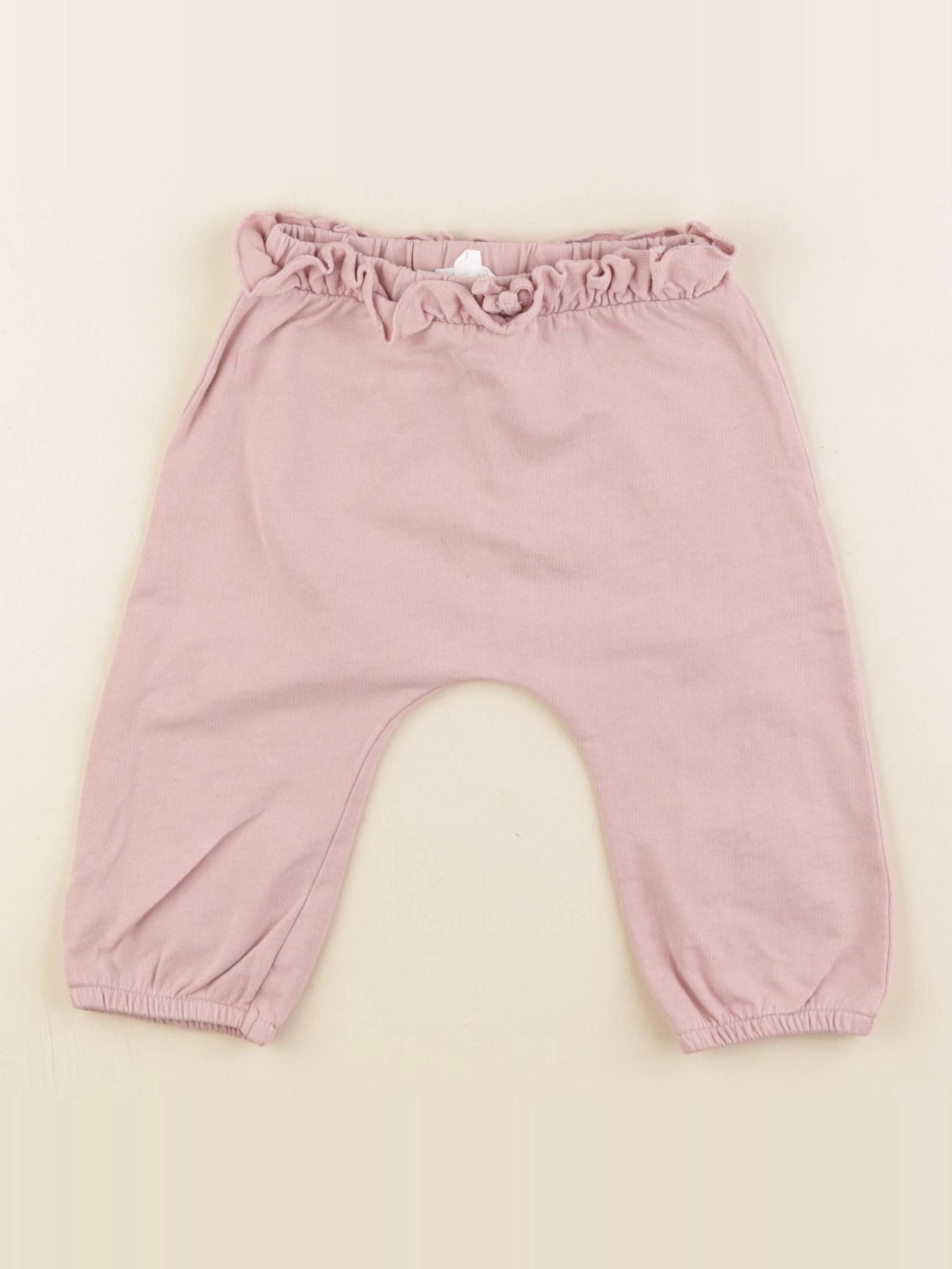 Vertbaudet - sarouel rose - 9 mois