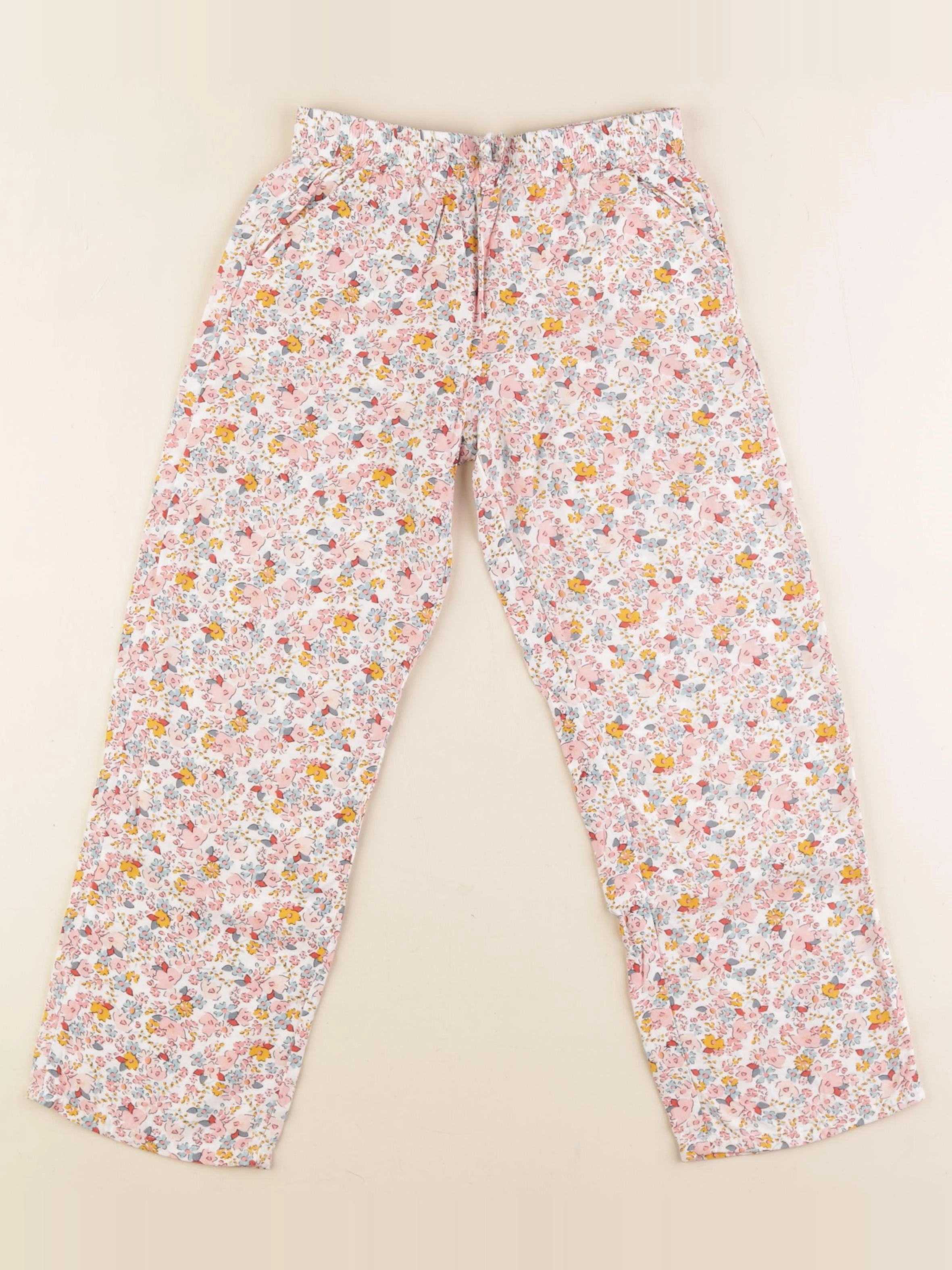Vertbaudet - pantalon multicolore - 8 ans