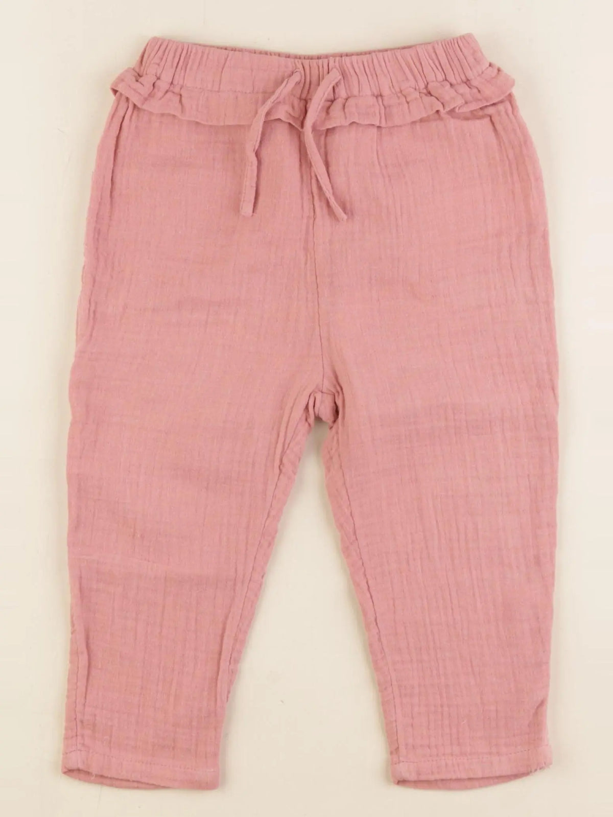 Vertbaudet - pantalon rose - 18/24 mois