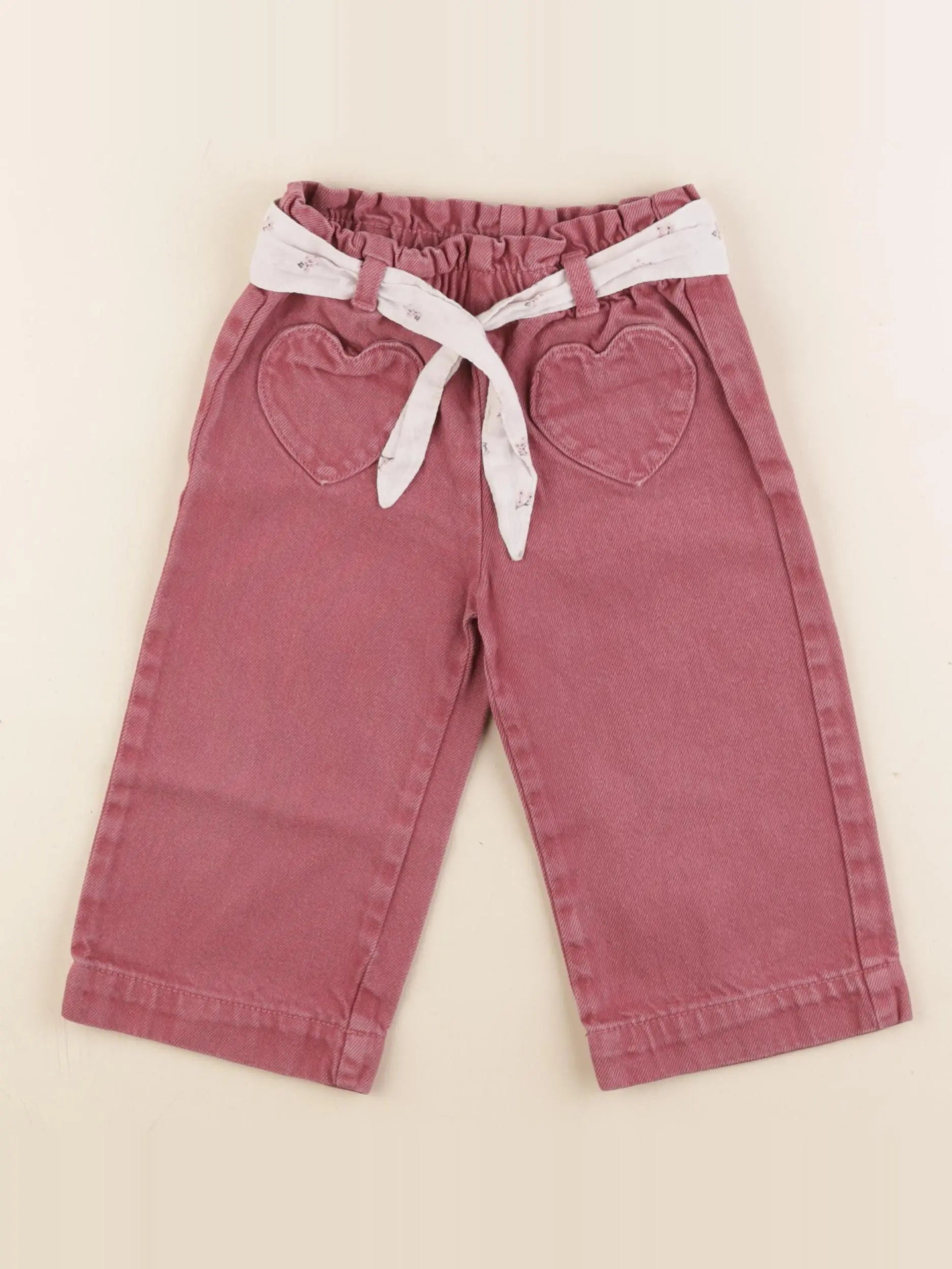 Vertbaudet - jean rose - 24 mois