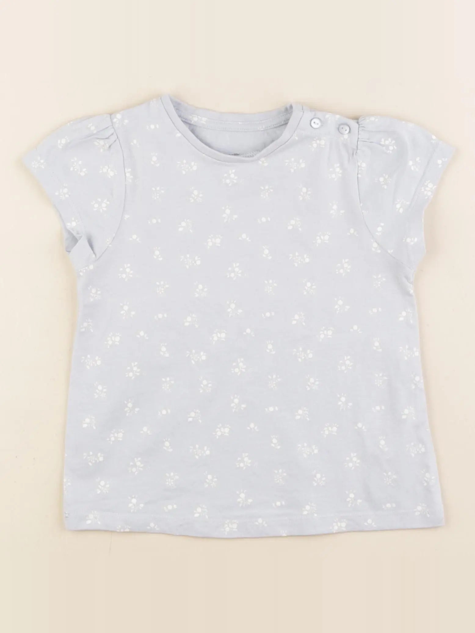 Vertbaudet - tee-shirt bleu - 36 mois