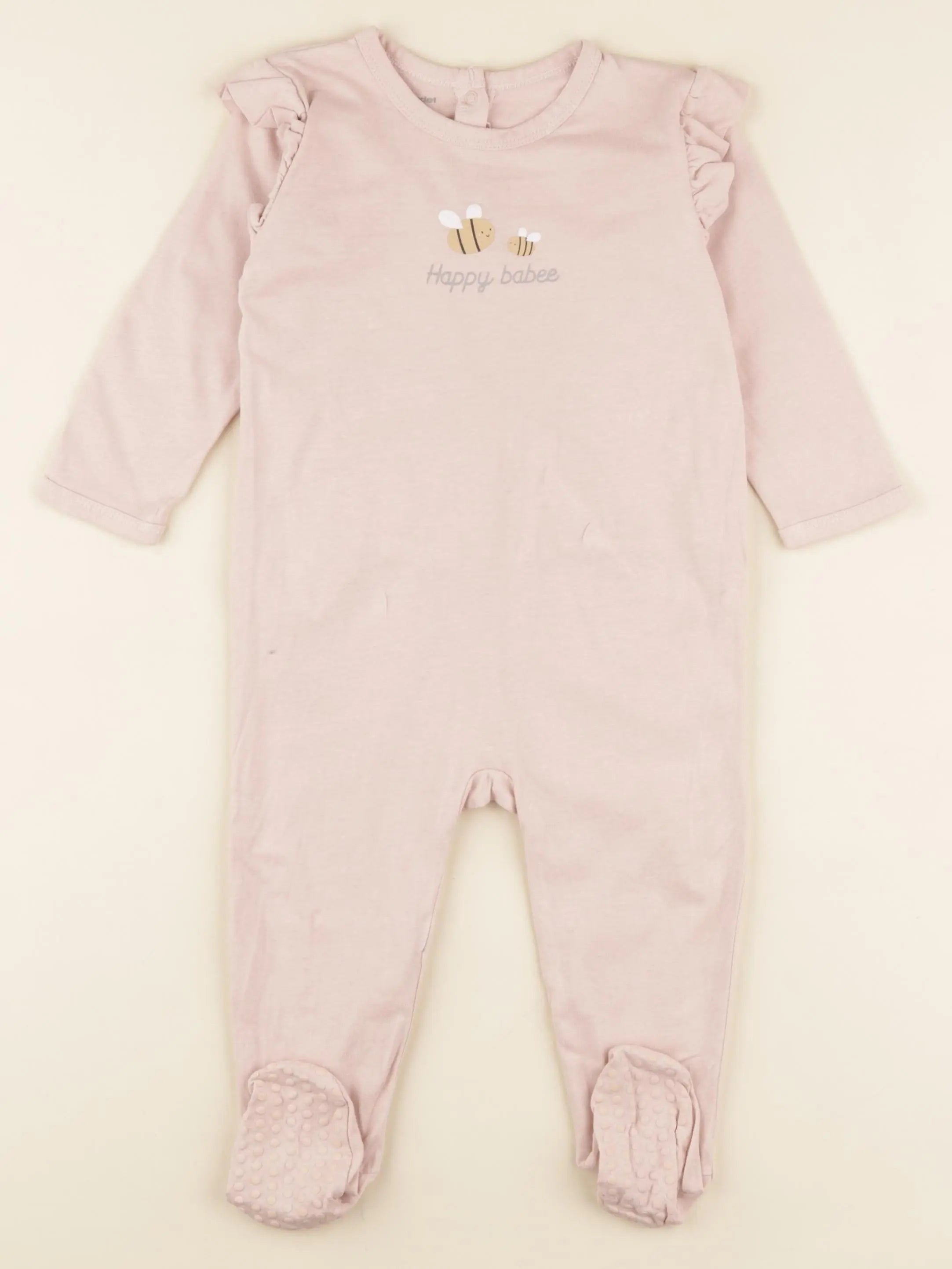 Vertbaudet - pyjama coton rose - 18 mois