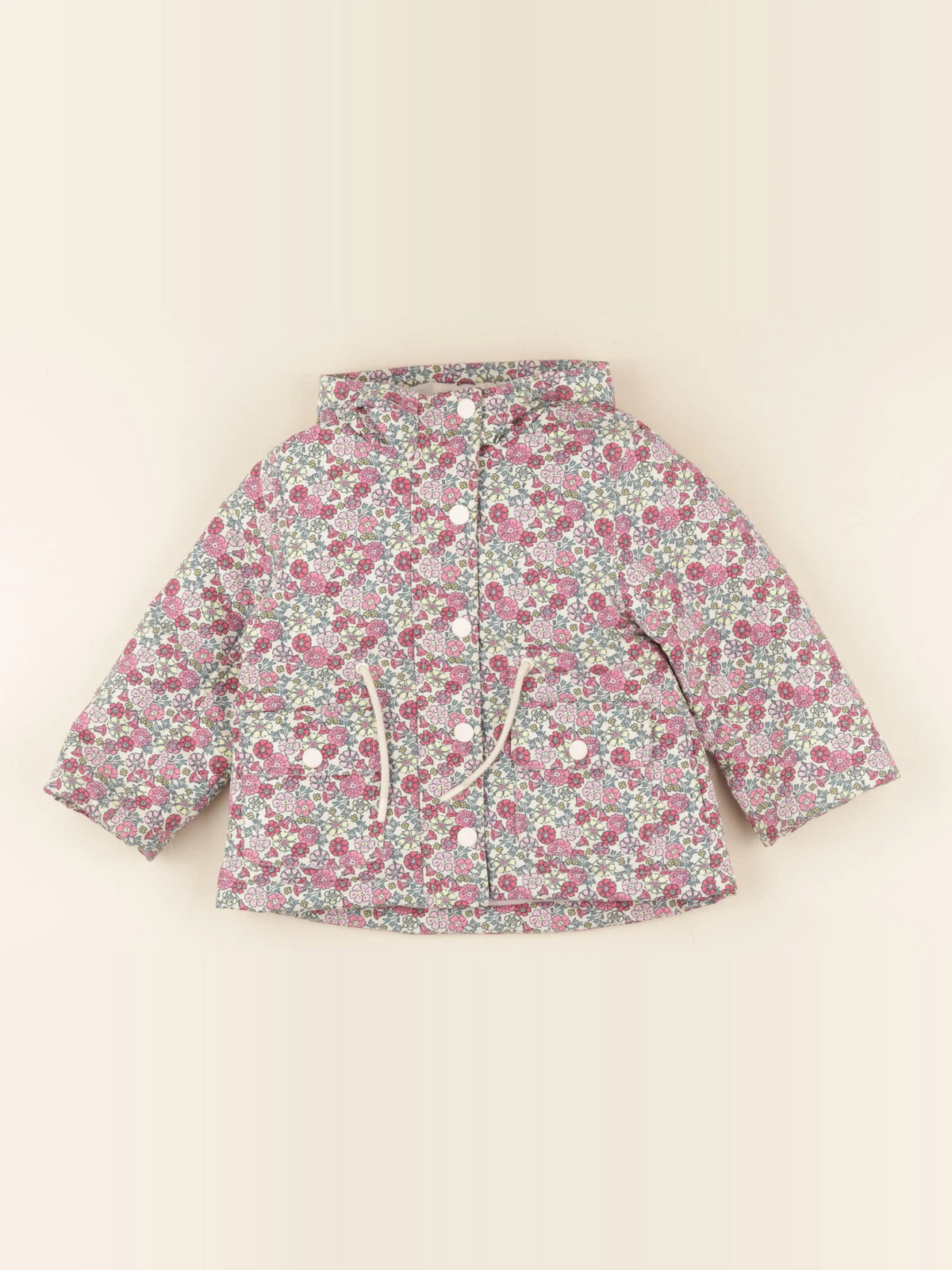 Vertbaudet - manteau multicolore - 3 ans