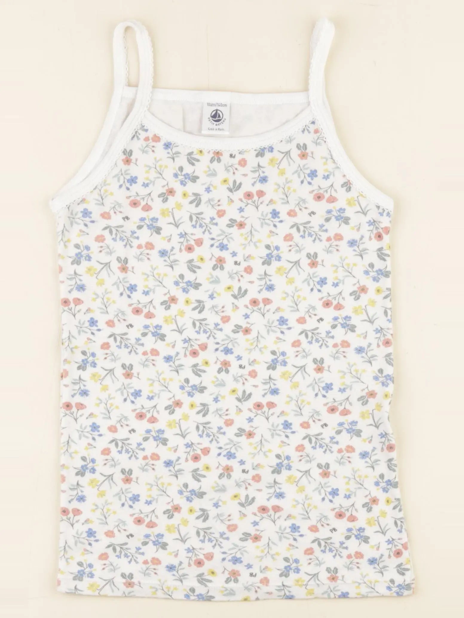 Petit Bateau - maillot de corps multicolore - 10 ans