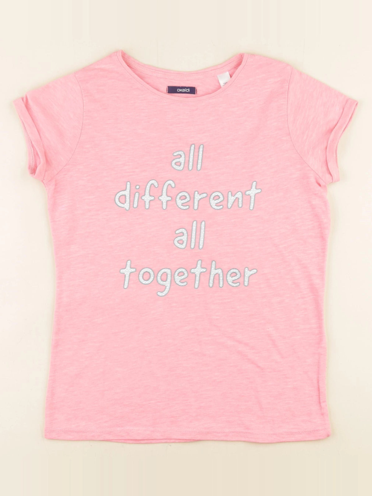 Okaidi - tee-shirt rose - 12 ans