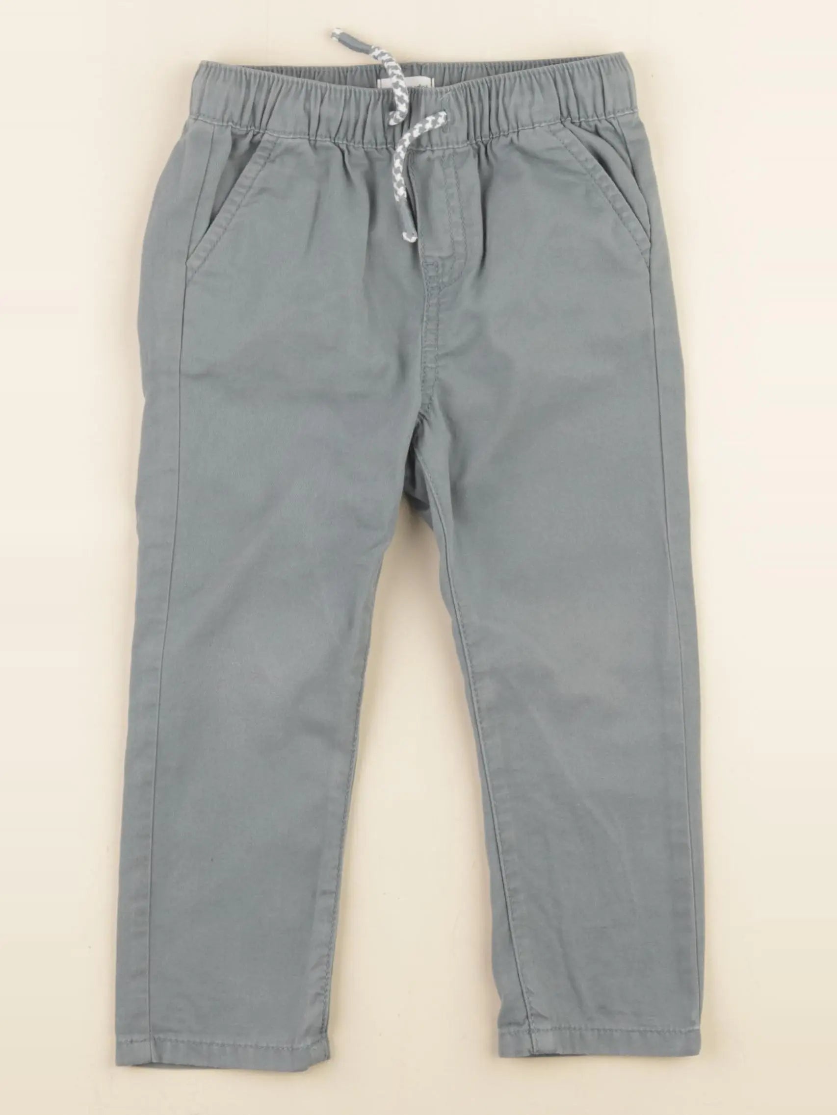 Vertbaudet - pantalon vert - 24 mois