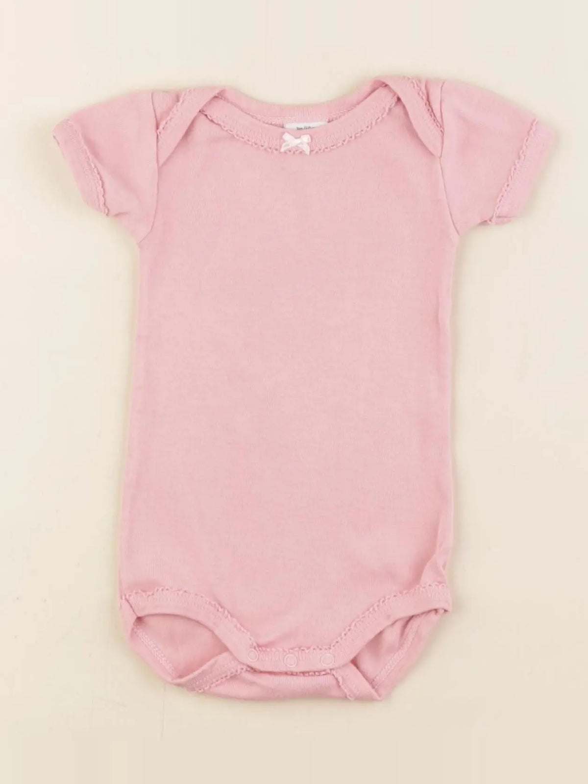 Petit Bateau - body rose - 3 mois