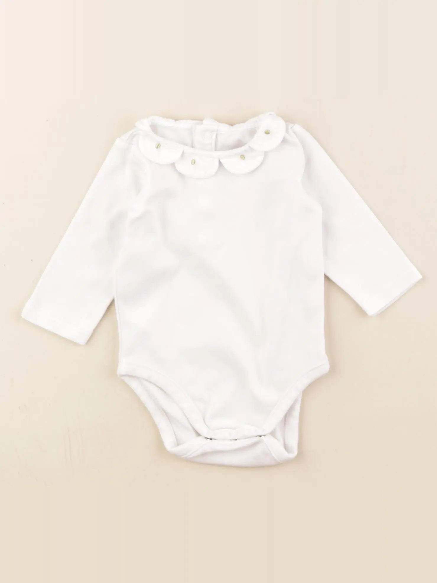 Jacadi - body à col blanc - 3 mois