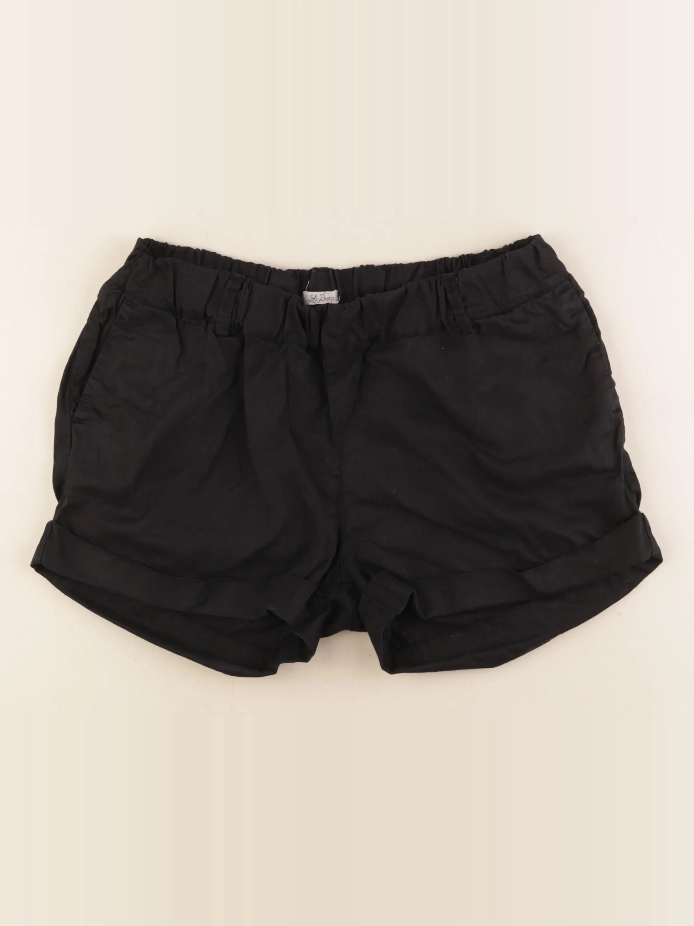 Jolibump - short grossesse noir - s