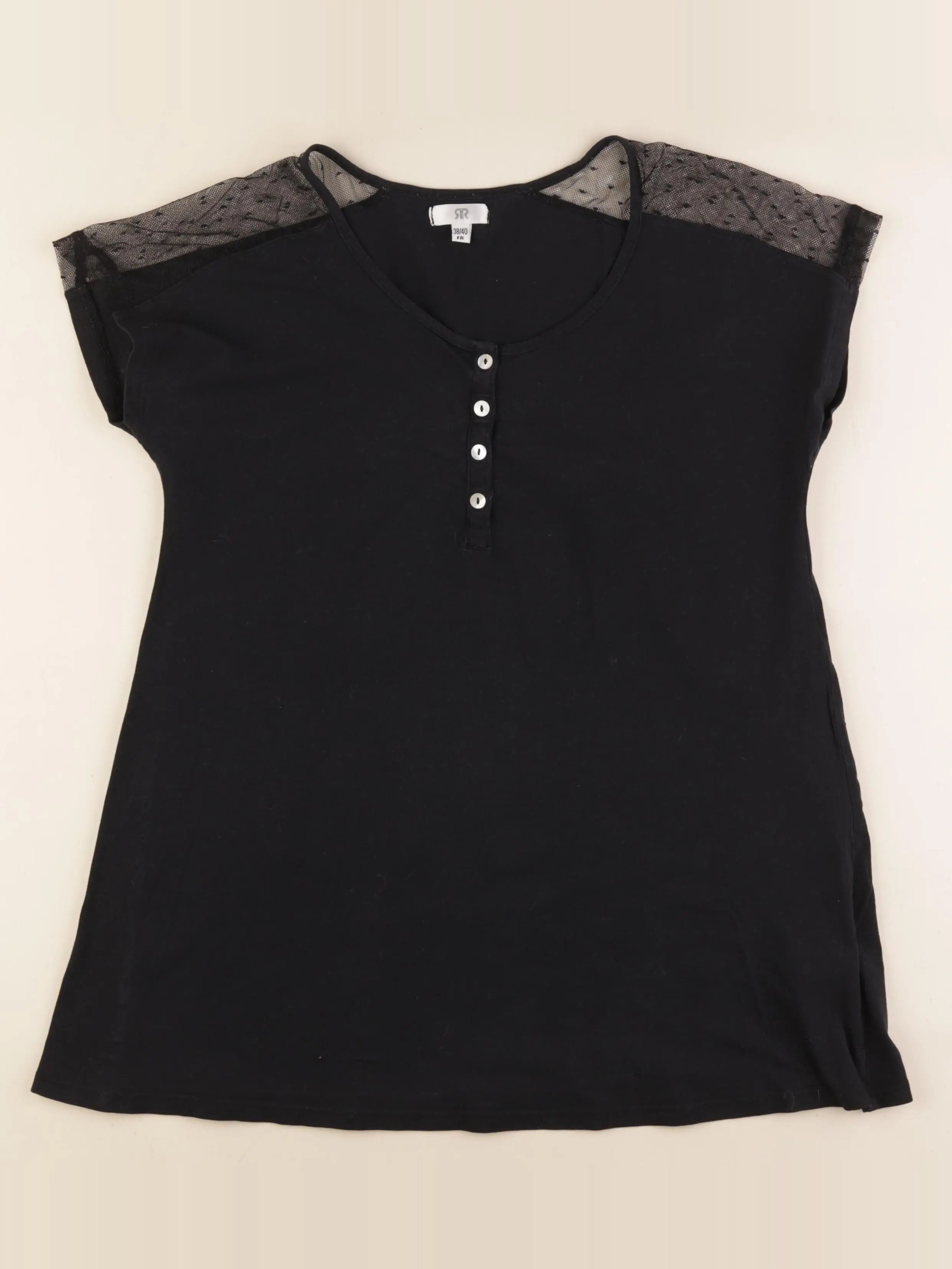 La redoute - tee-shirt grossesse noir - 38 à 40