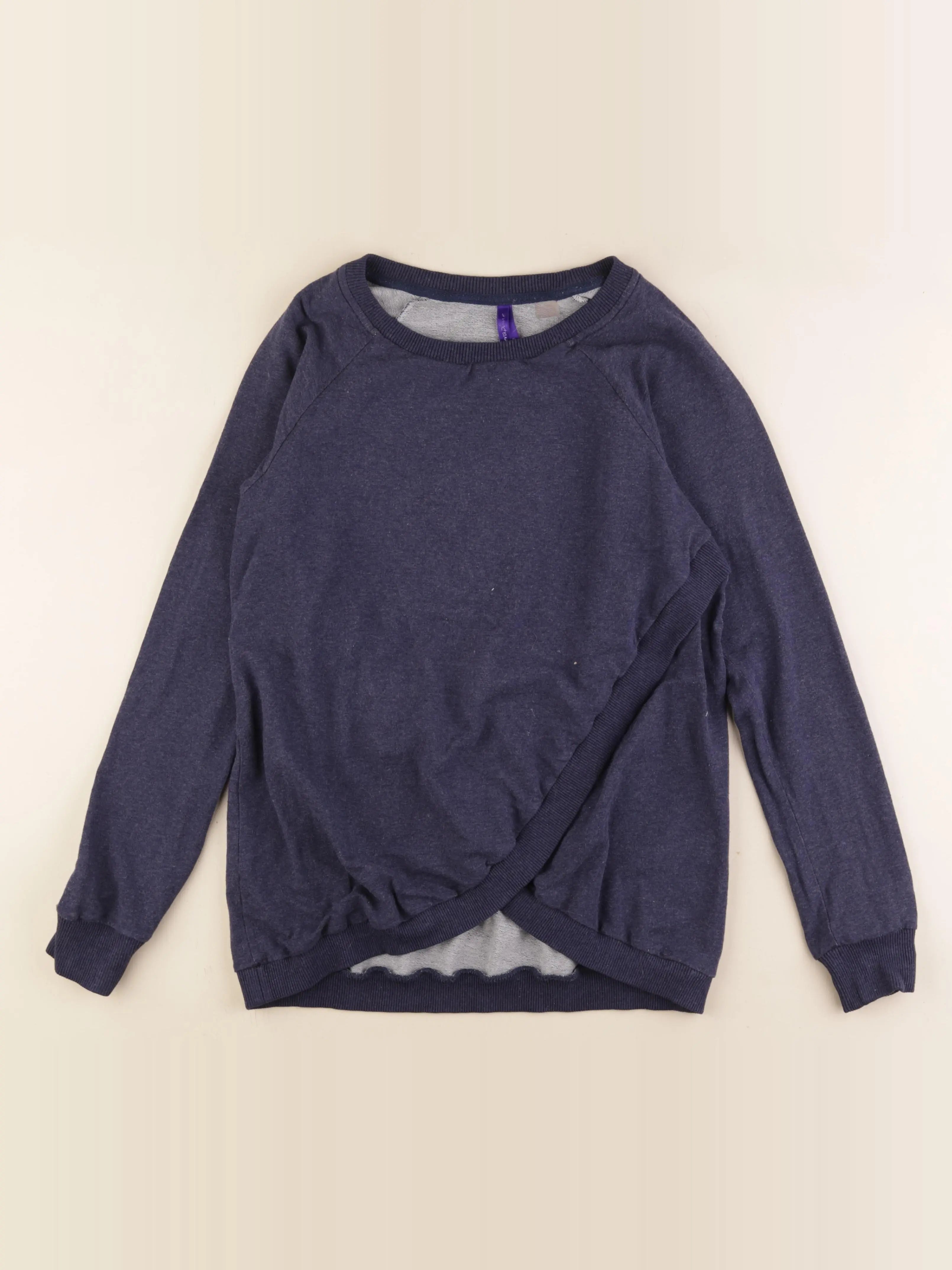Seraphine - sweat allaitement bleu - s