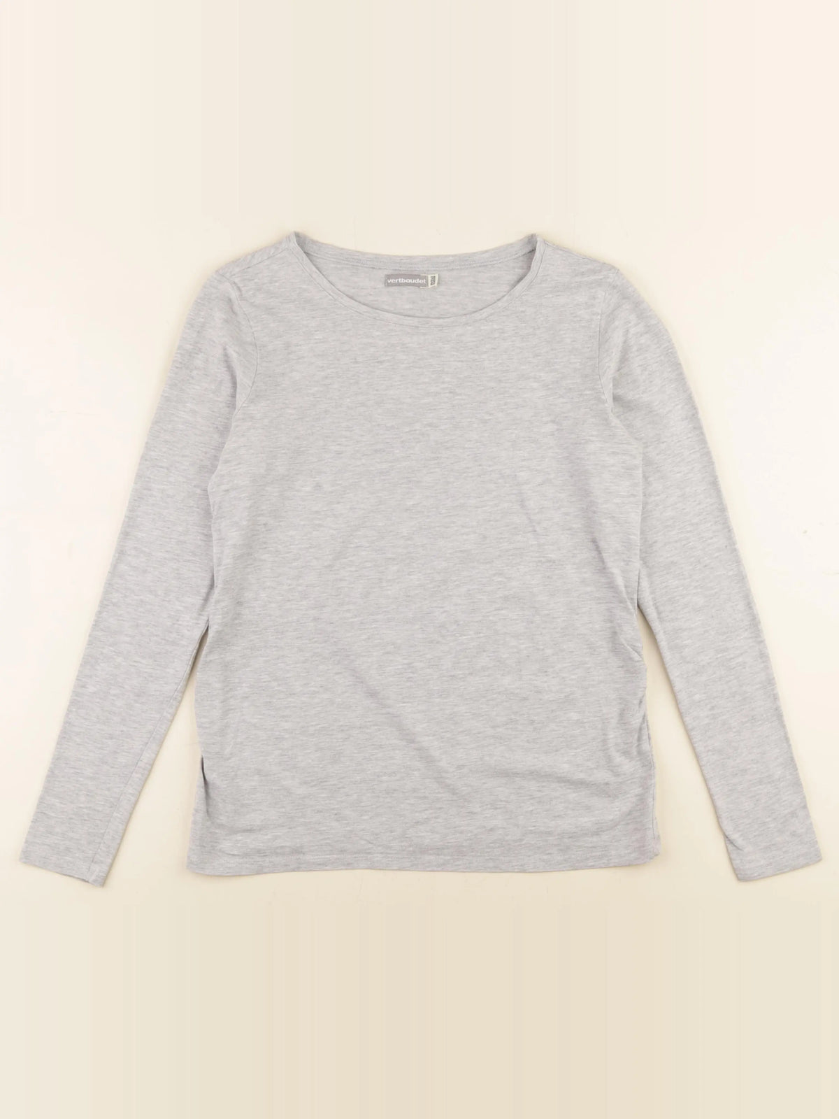 Vertbaudet - tee-shirt grossesse gris - 38 à 40