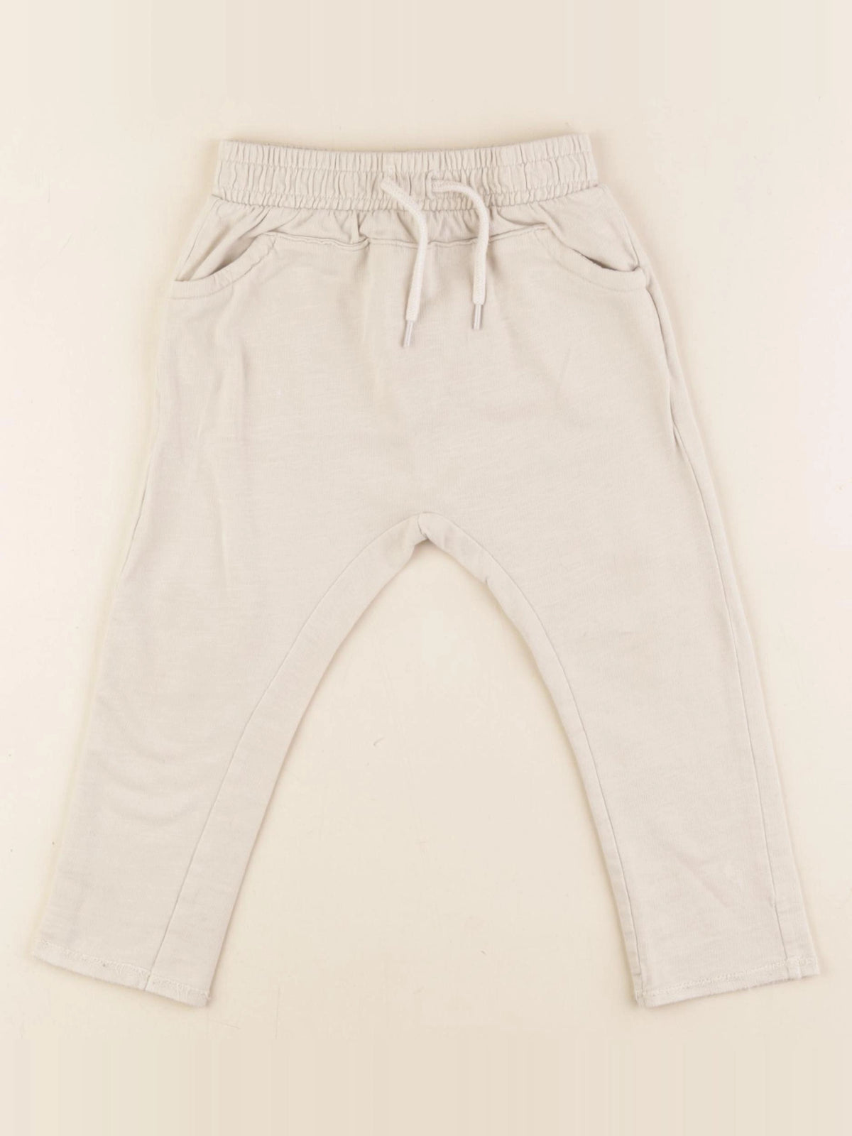 Vertbaudet - sarouel beige - 24 mois