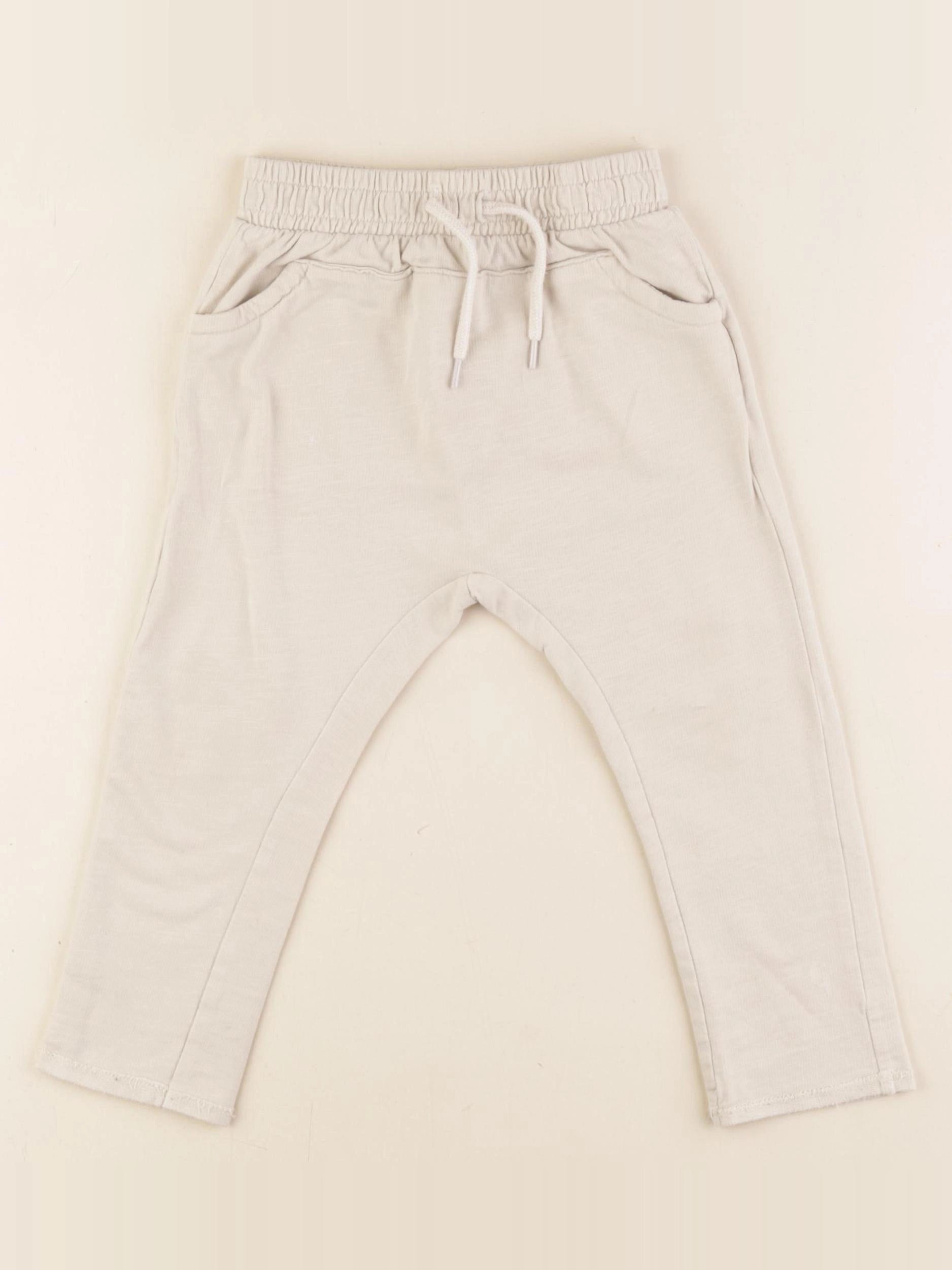 Vertbaudet - sarouel beige - 24 mois