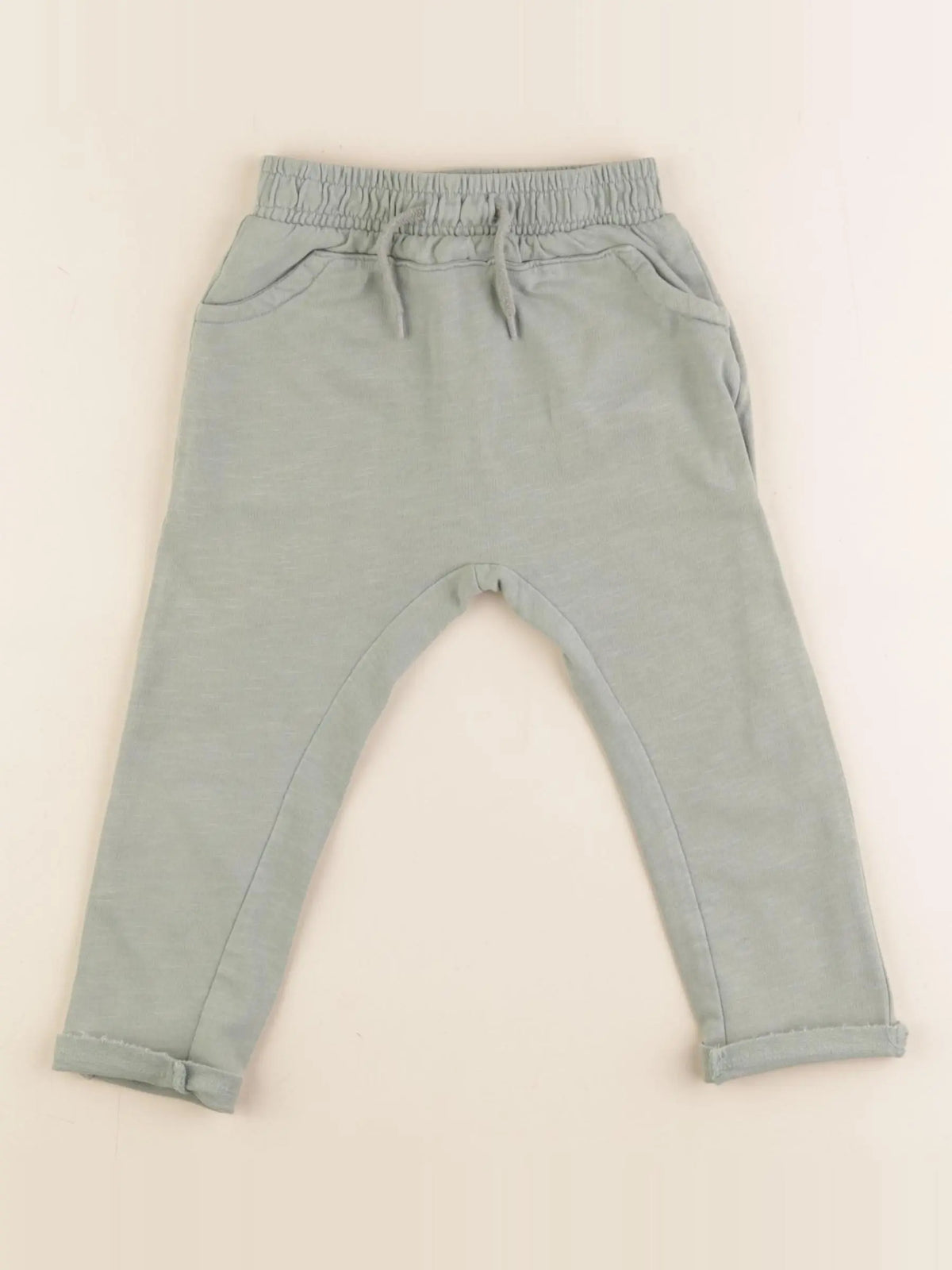 Vertbaudet - sarouel vert - 24 mois