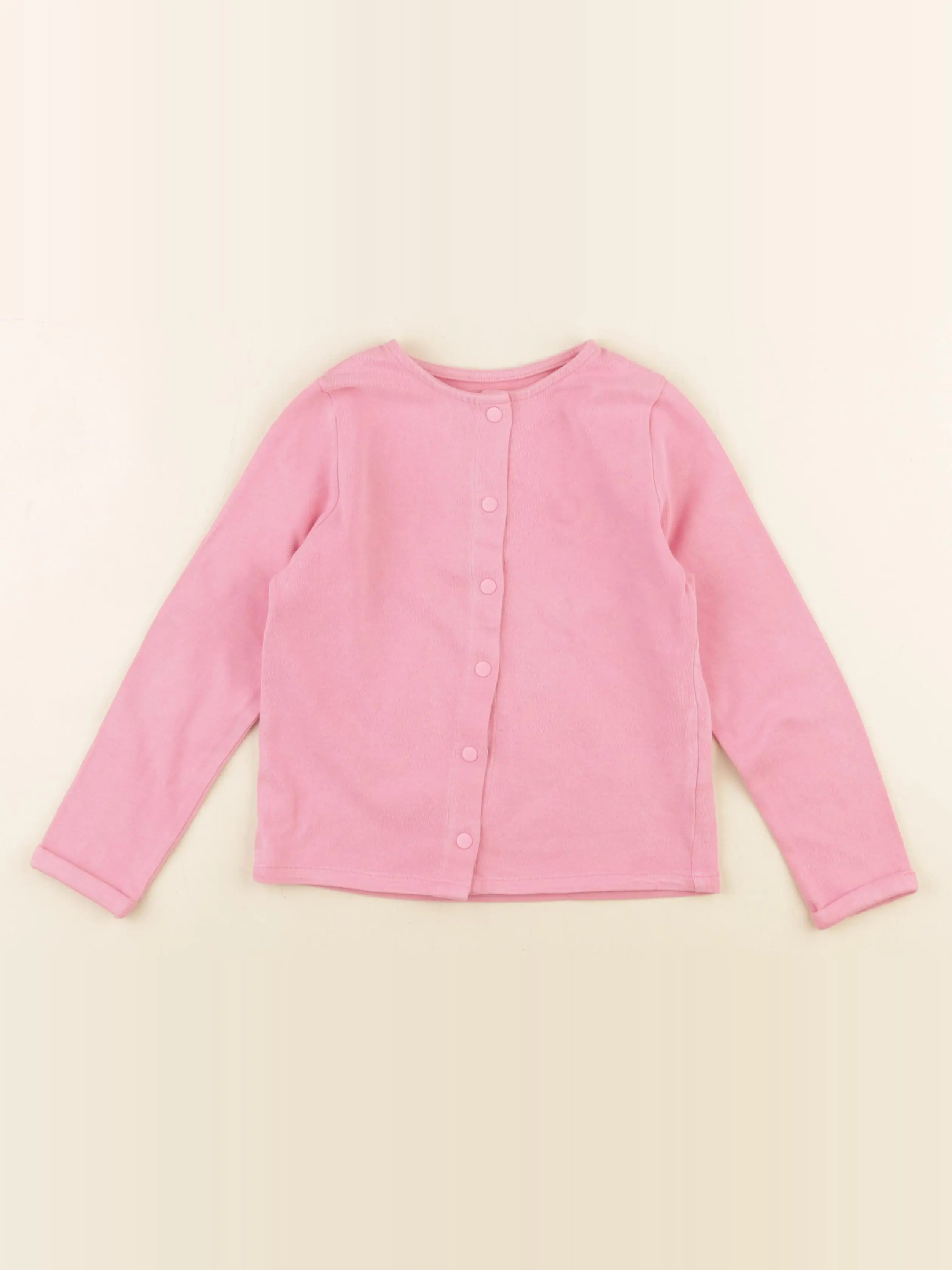 Vertbaudet - tee-shirt rose - 5 ans