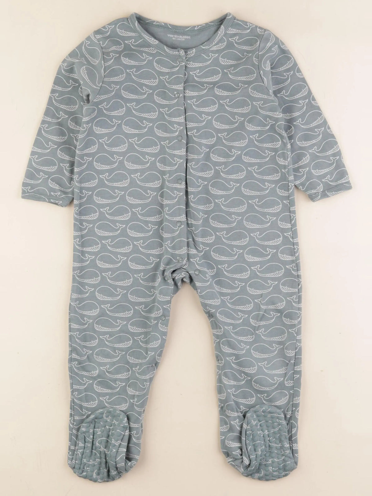 Vertbaudet - pyjama coton bleu - 2 ans