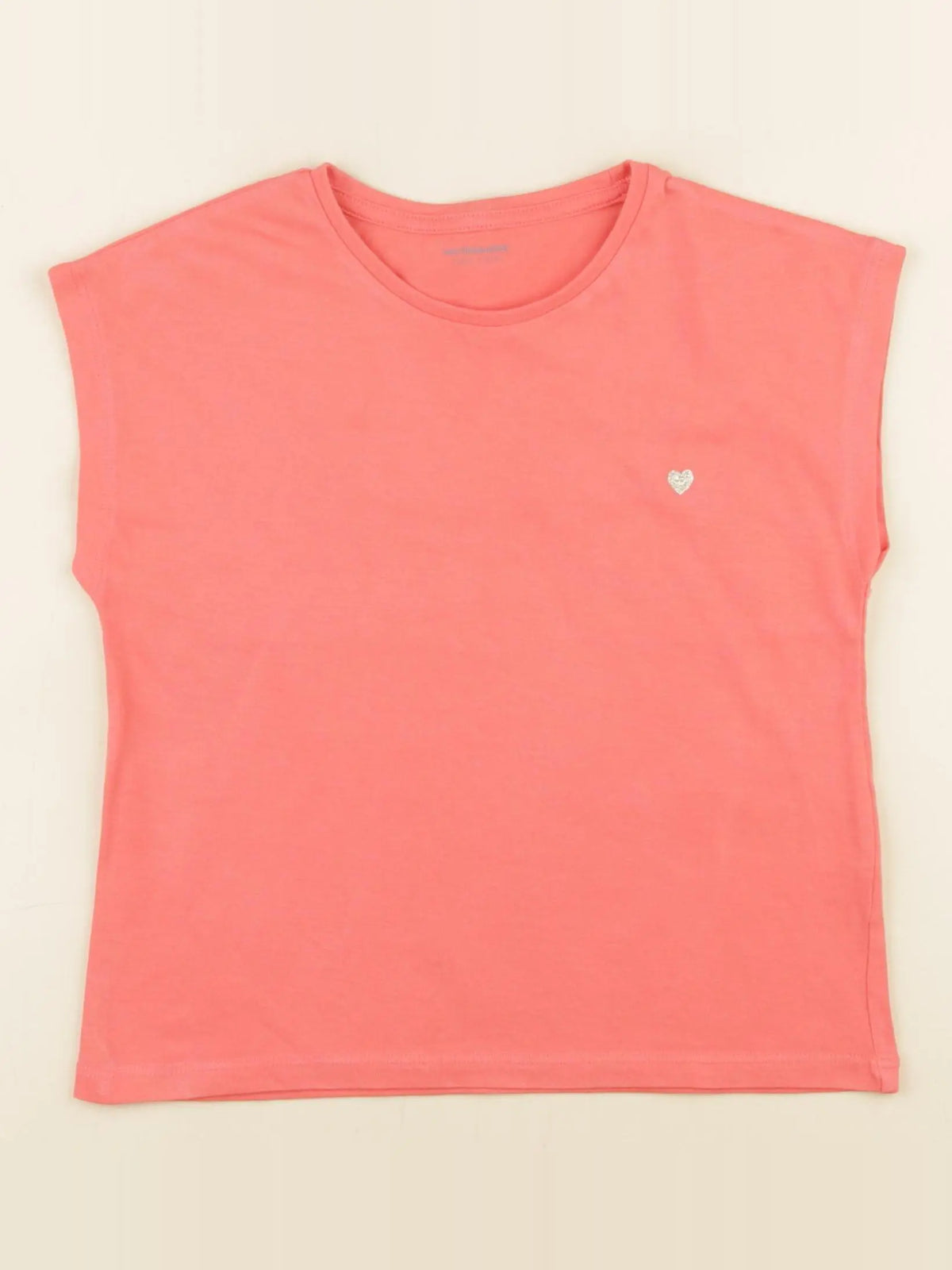 Vertbaudet - tee-shirt orange - 5 ans