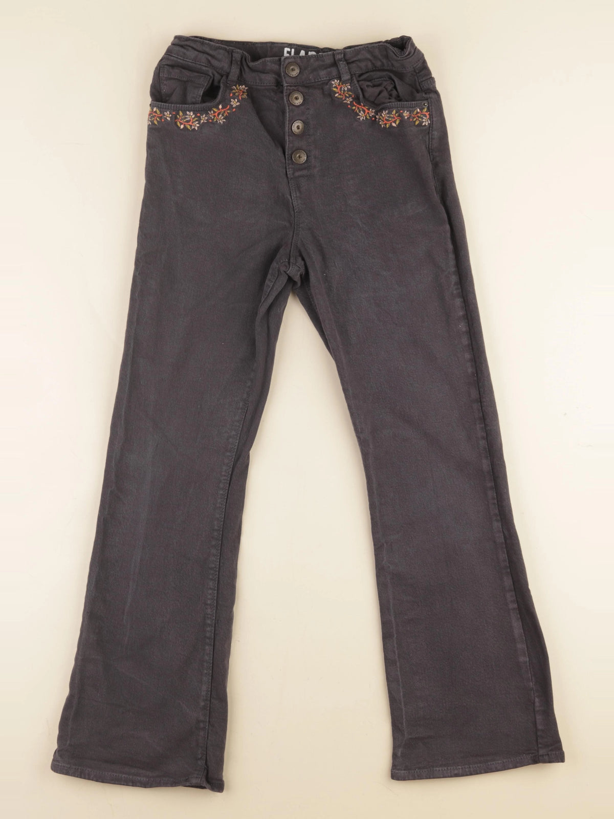 Vertbaudet - jean noir - 14 ans