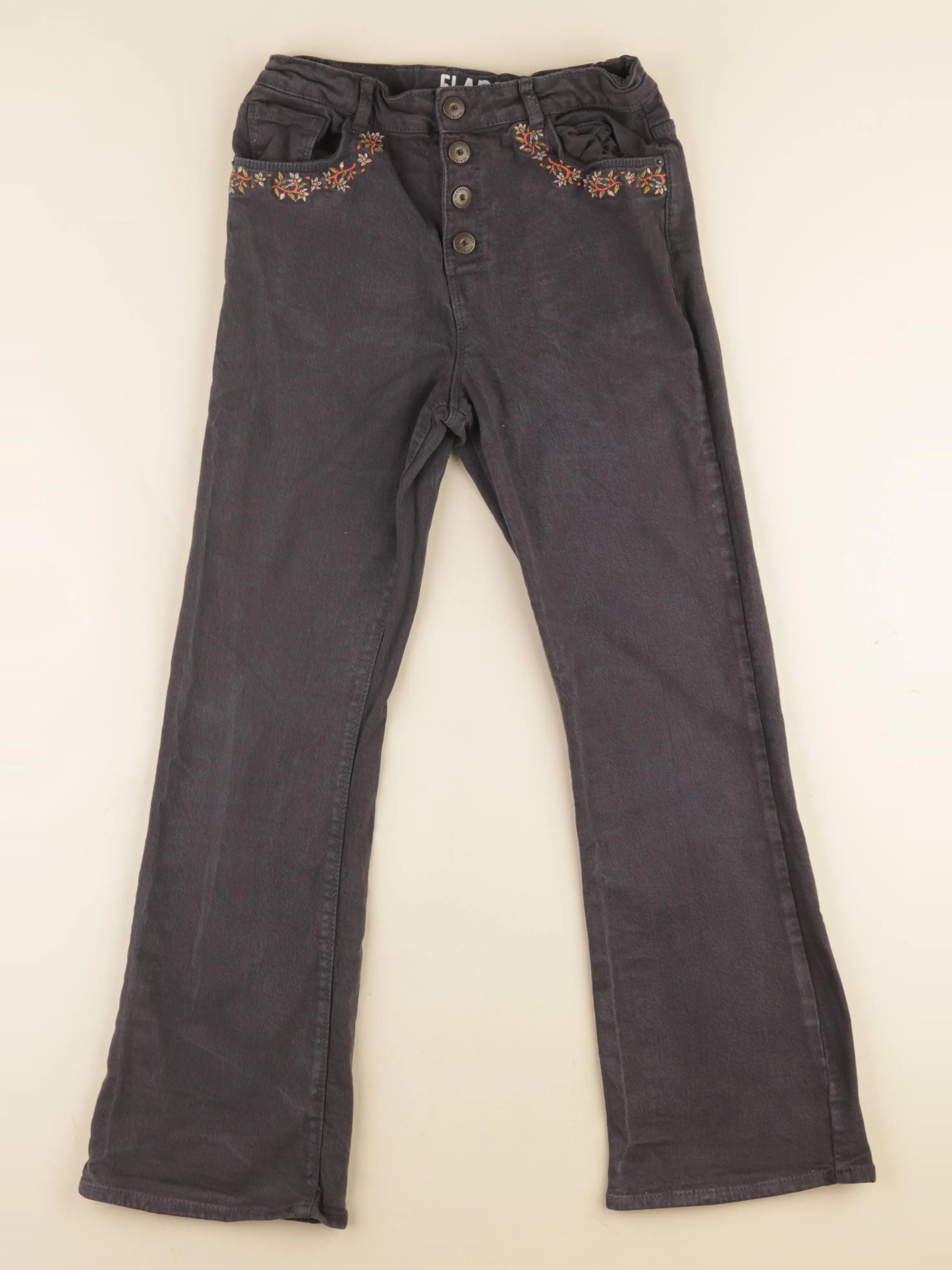 Vertbaudet - jean noir - 14 ans