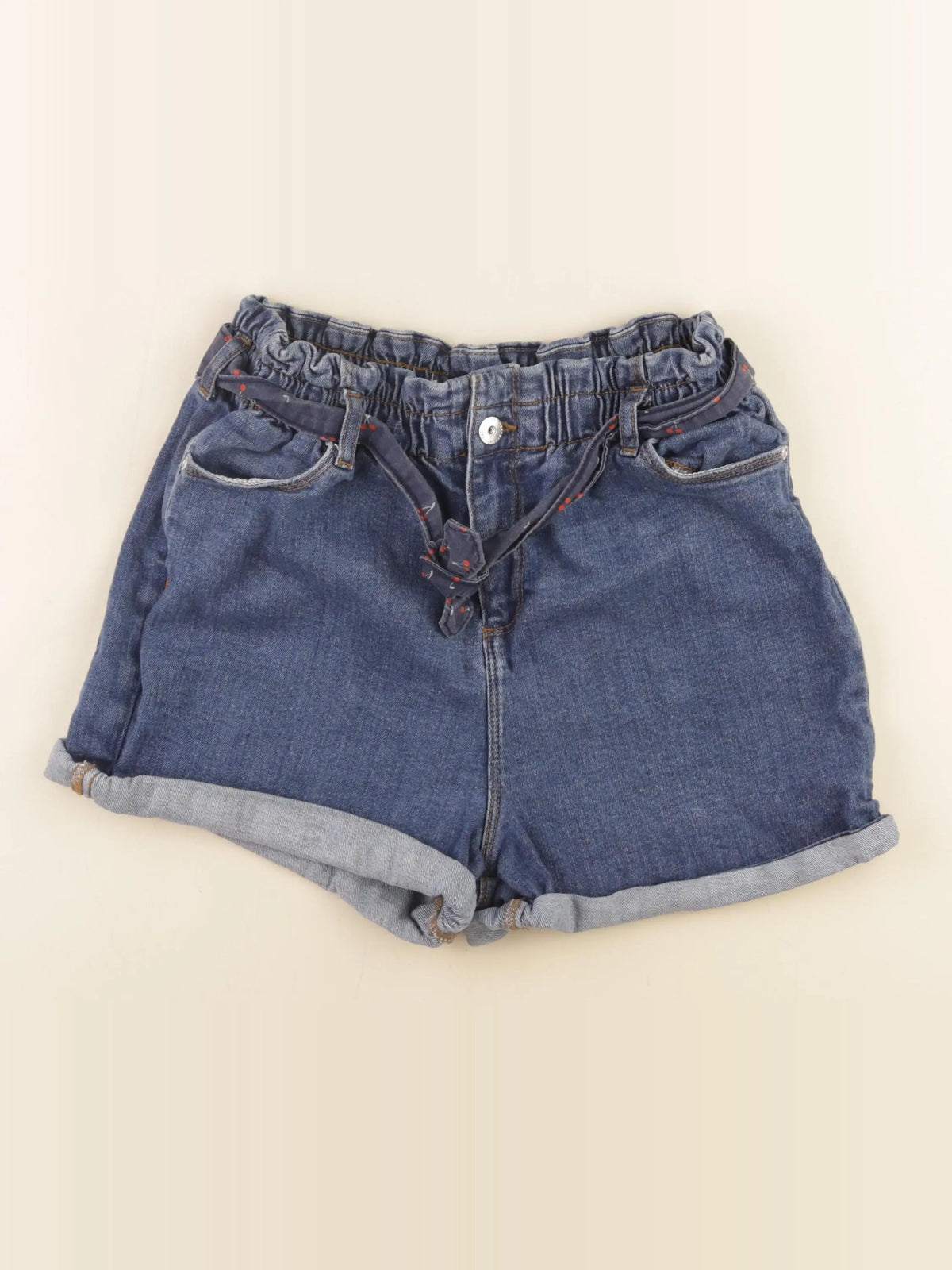 Vertbaudet - short bleu - 14 ans