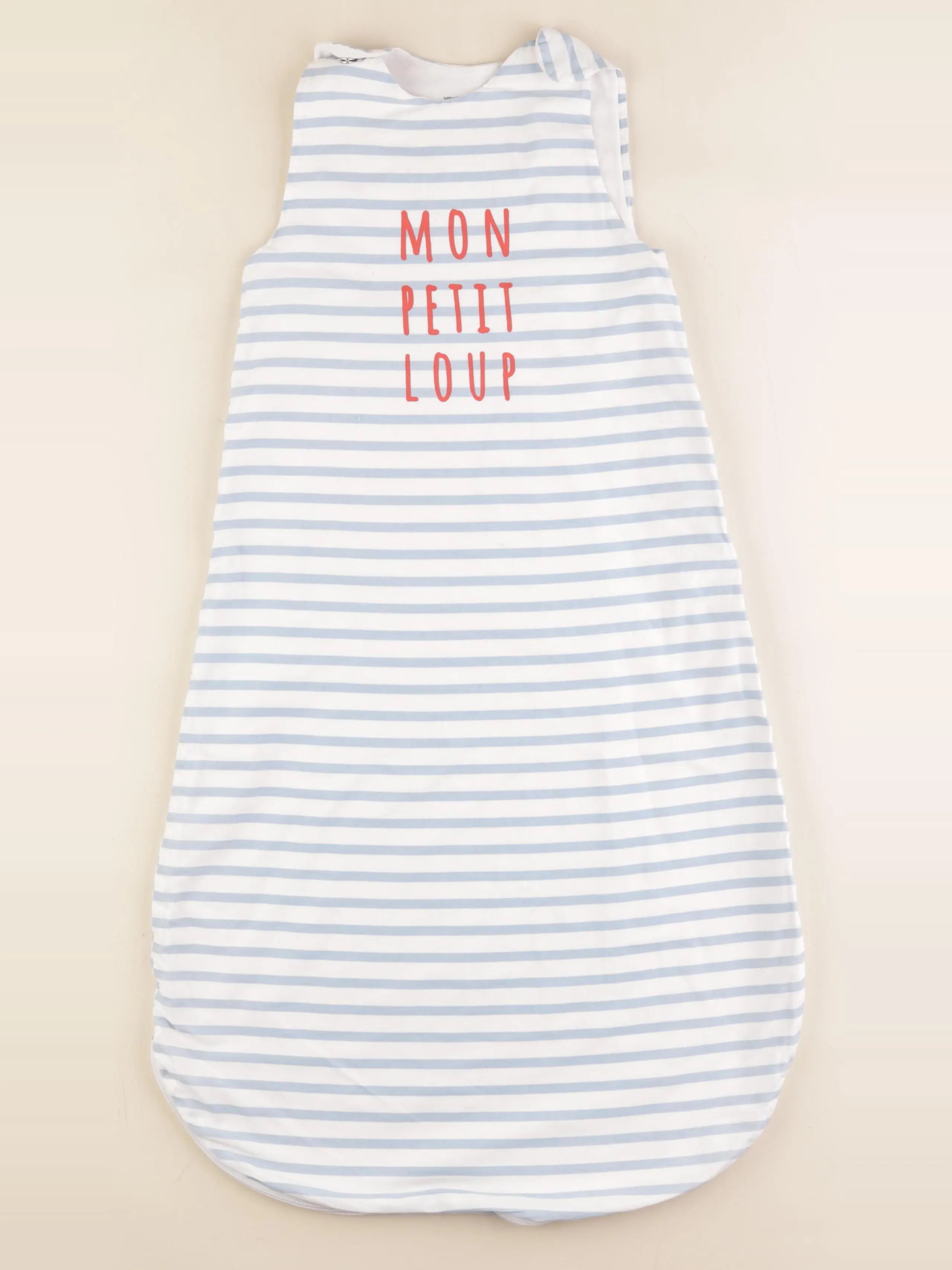 Vertbaudet - gigoteuse TOG 1 bleu, blanc - 6/18 mois