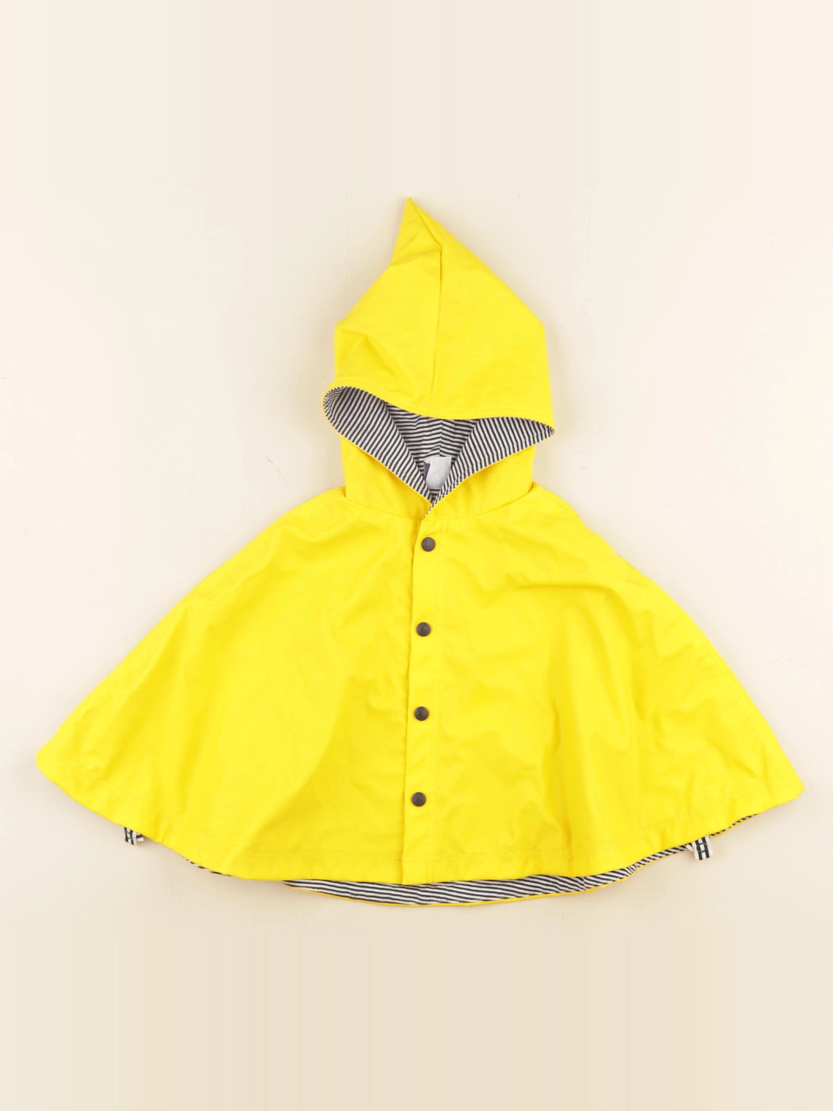 Petit Bateau - imperméable jaune - 6/12 mois