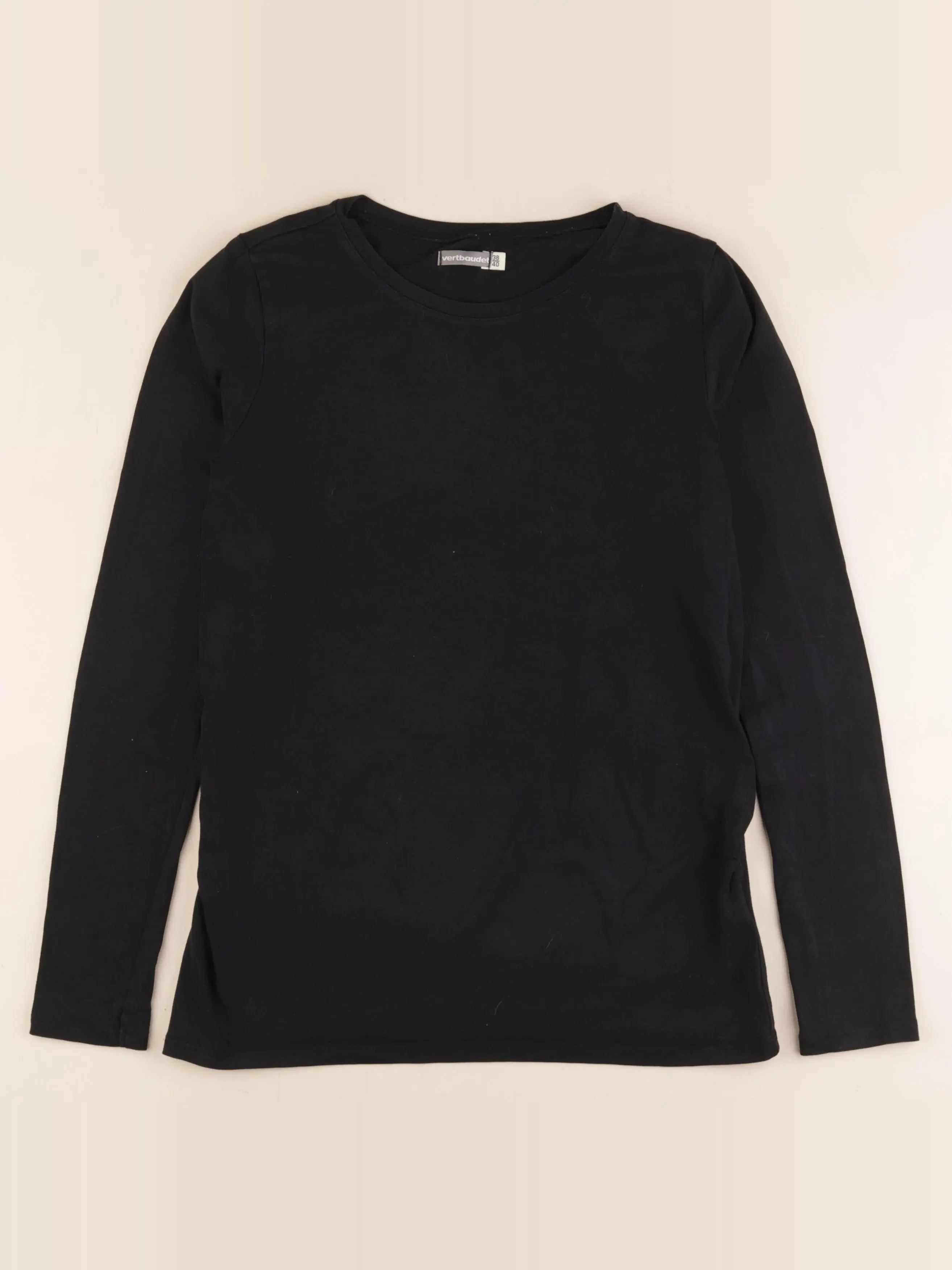 Vertbaudet - tee-shirt grossesse noir - 38 à 40