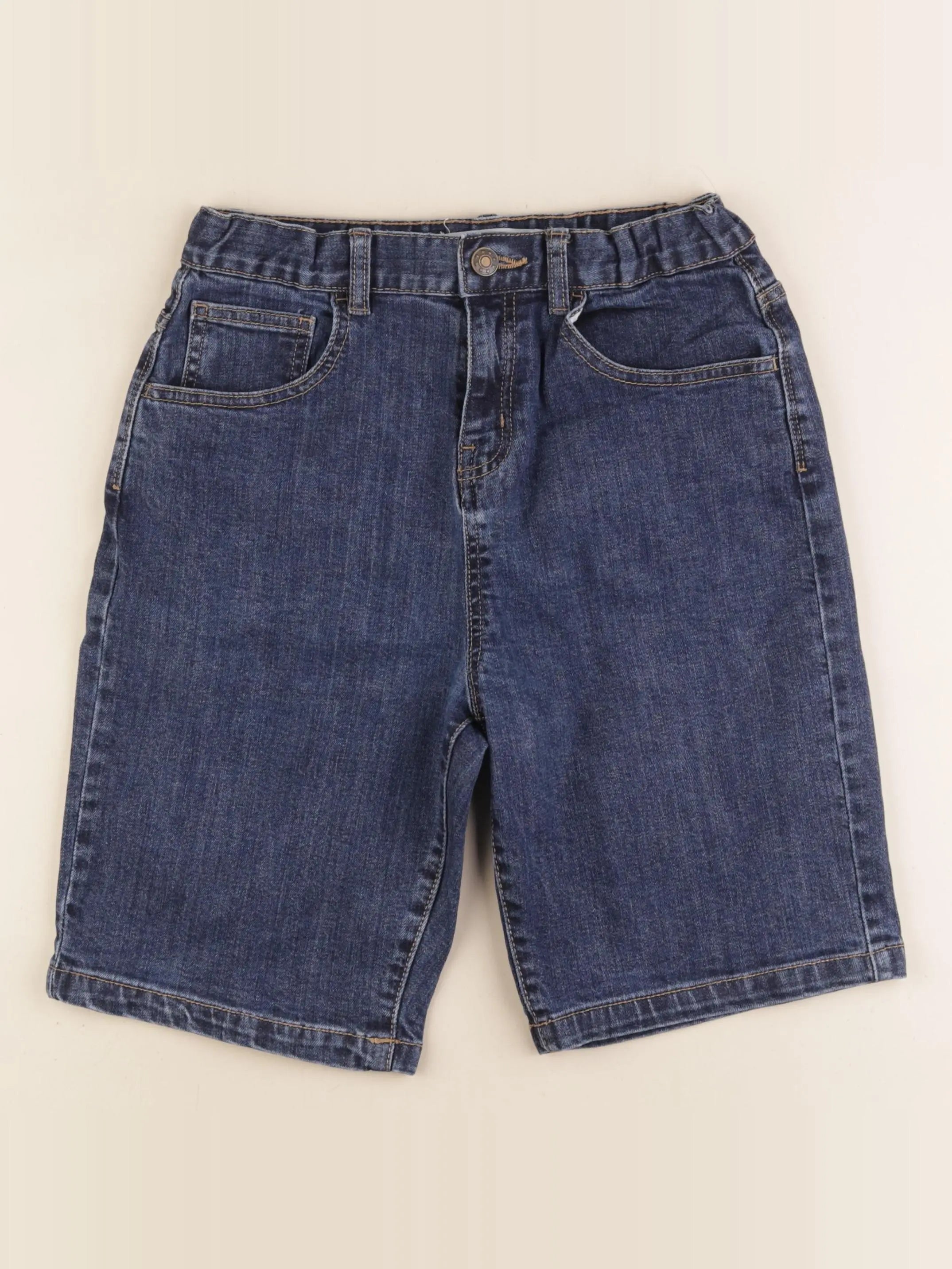 Monoprix - short bleu - 14 ans