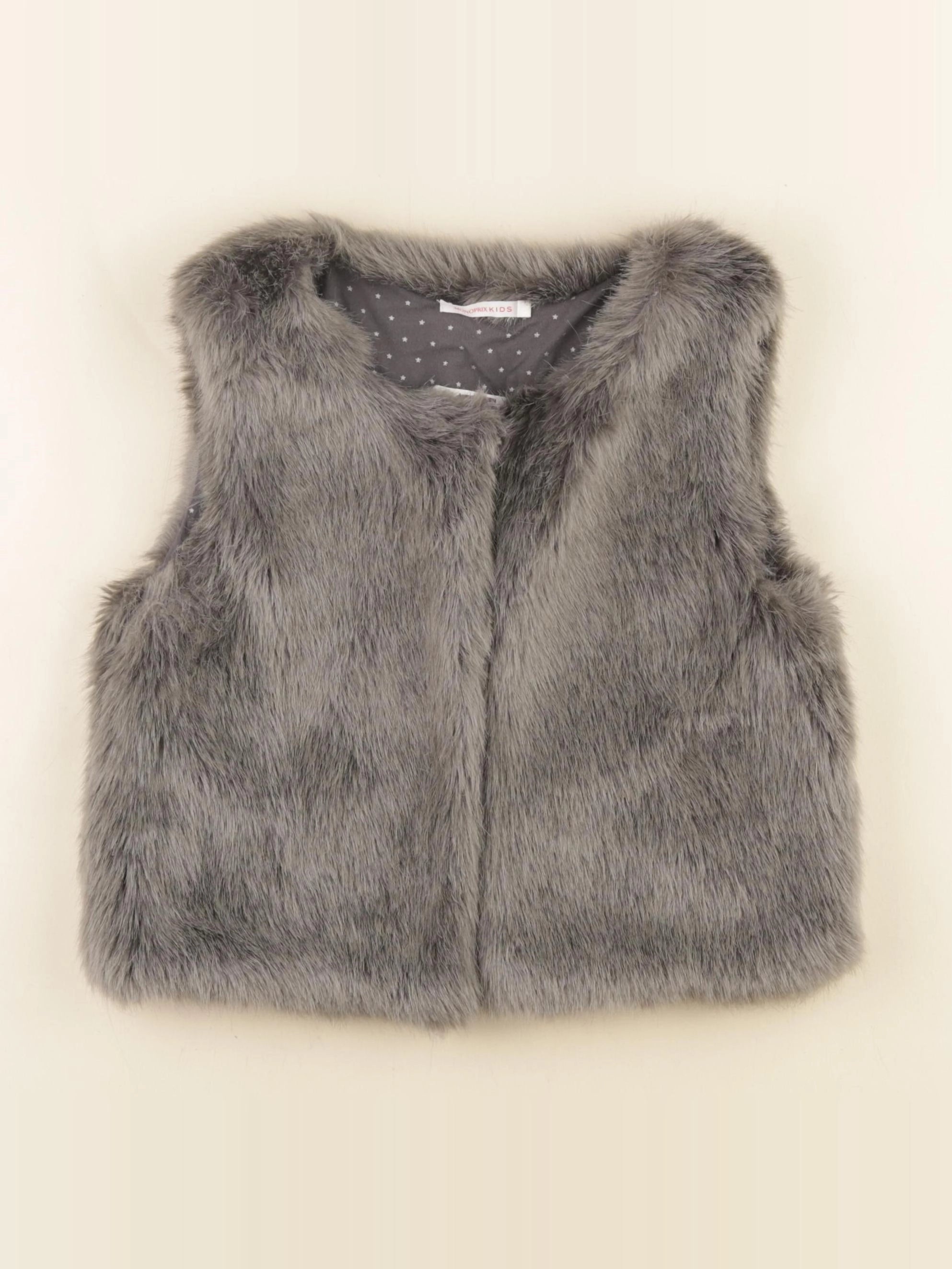 Monoprix - gilet gris - 12 ans