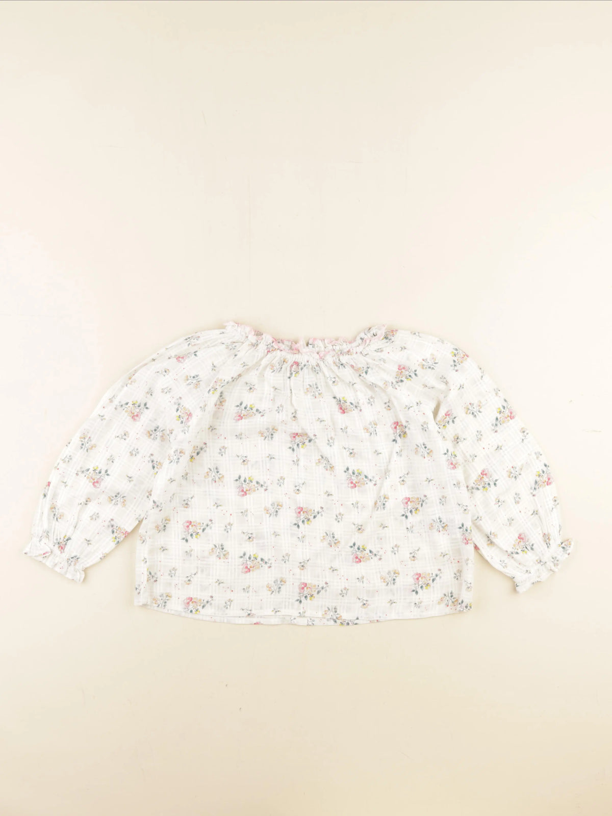 Bonton - blouse blanc - 4 ans