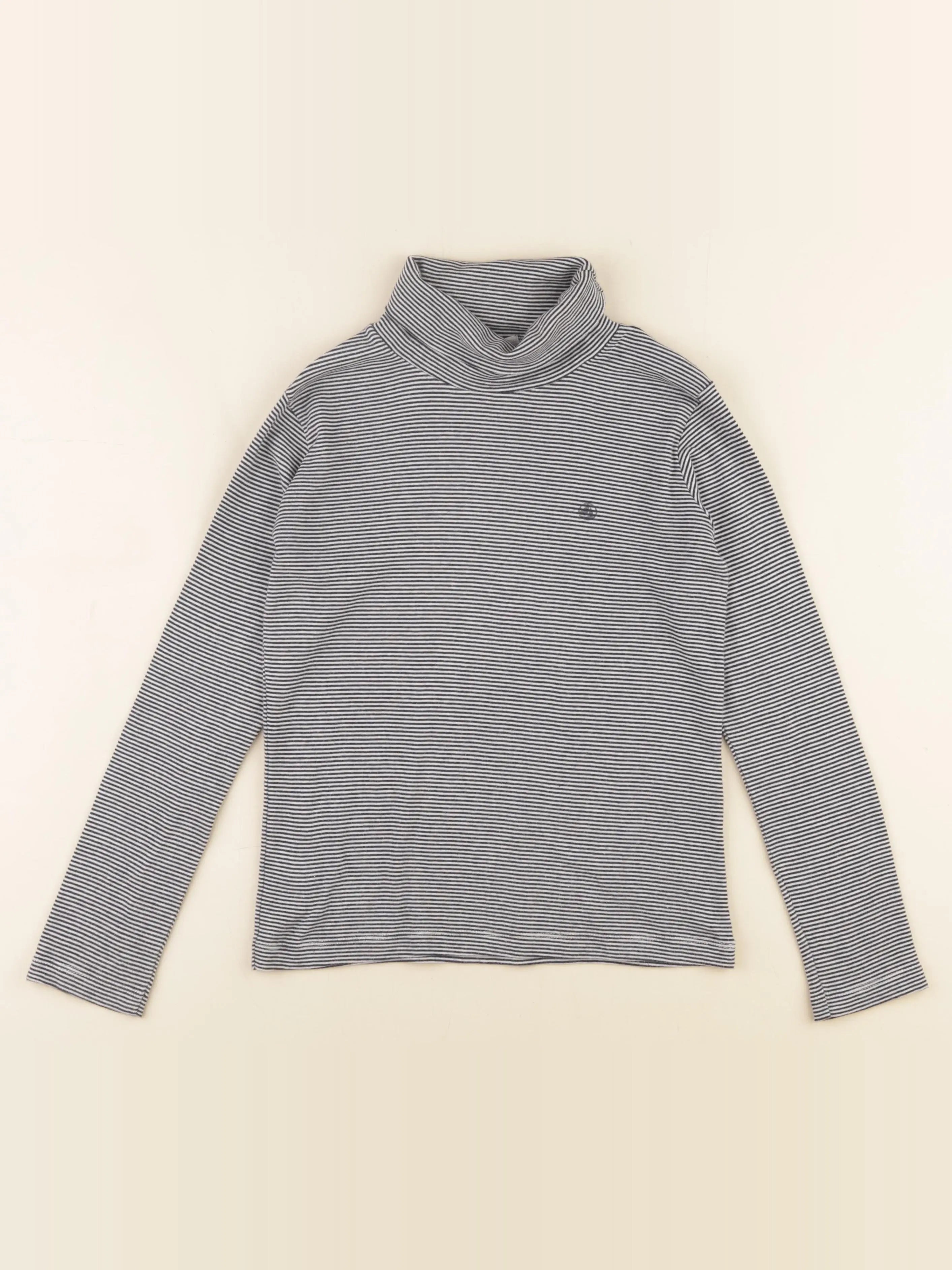 Petit Bateau - sous-pull bleu - 10 ans