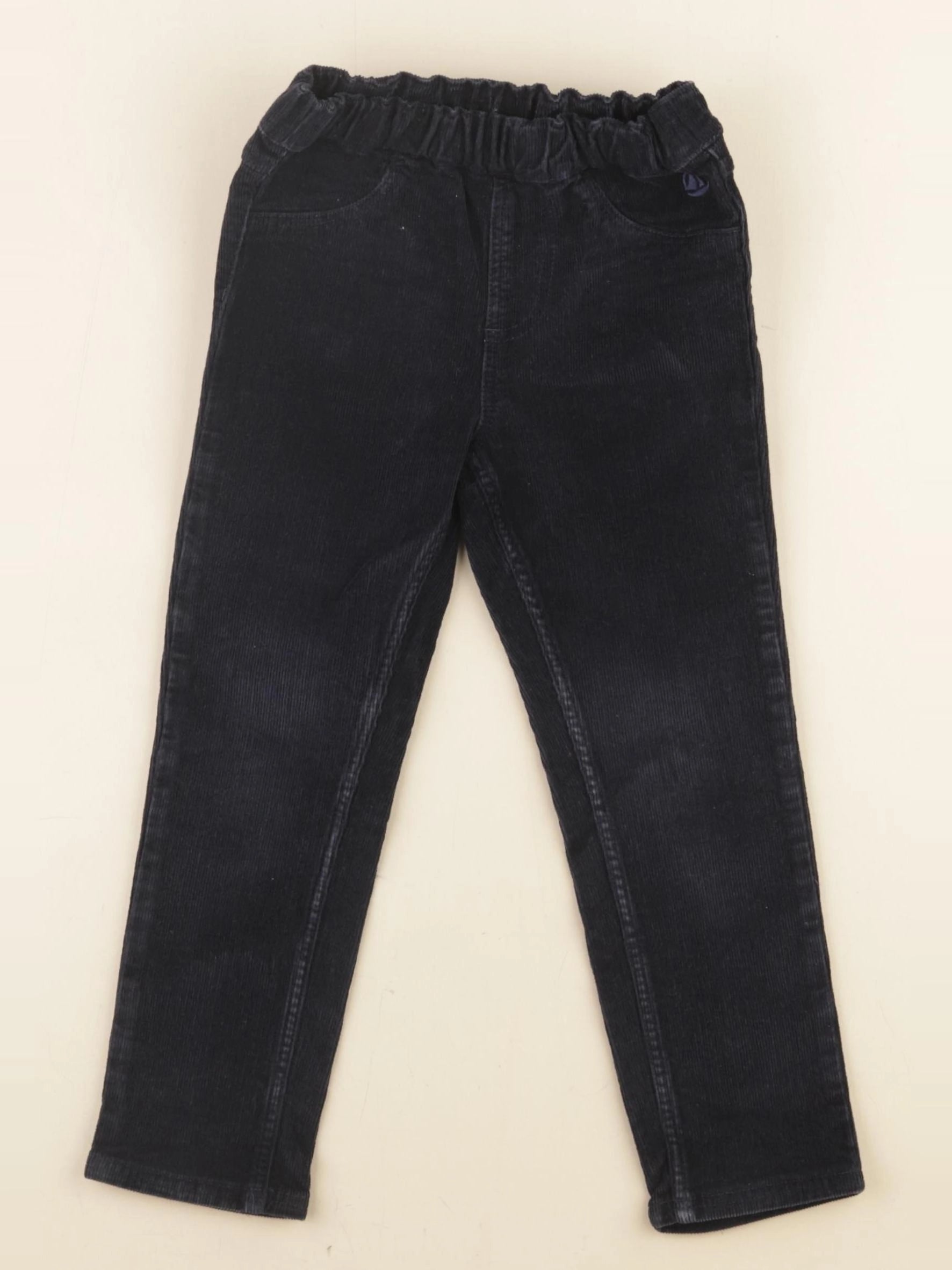 Petit Bateau - pantalon bleu - 3 ans