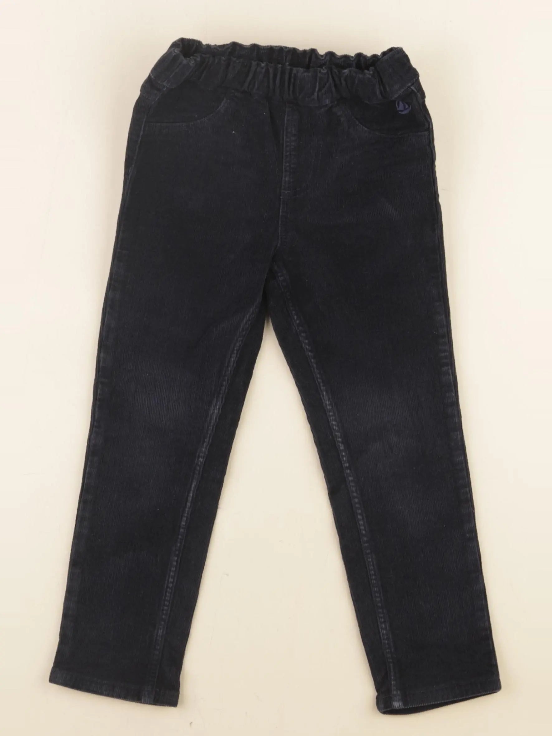 Petit Bateau - pantalon bleu - 3 ans