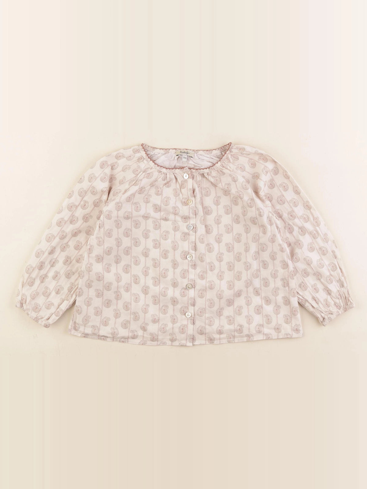 Natalys - blouse beige - 36 mois